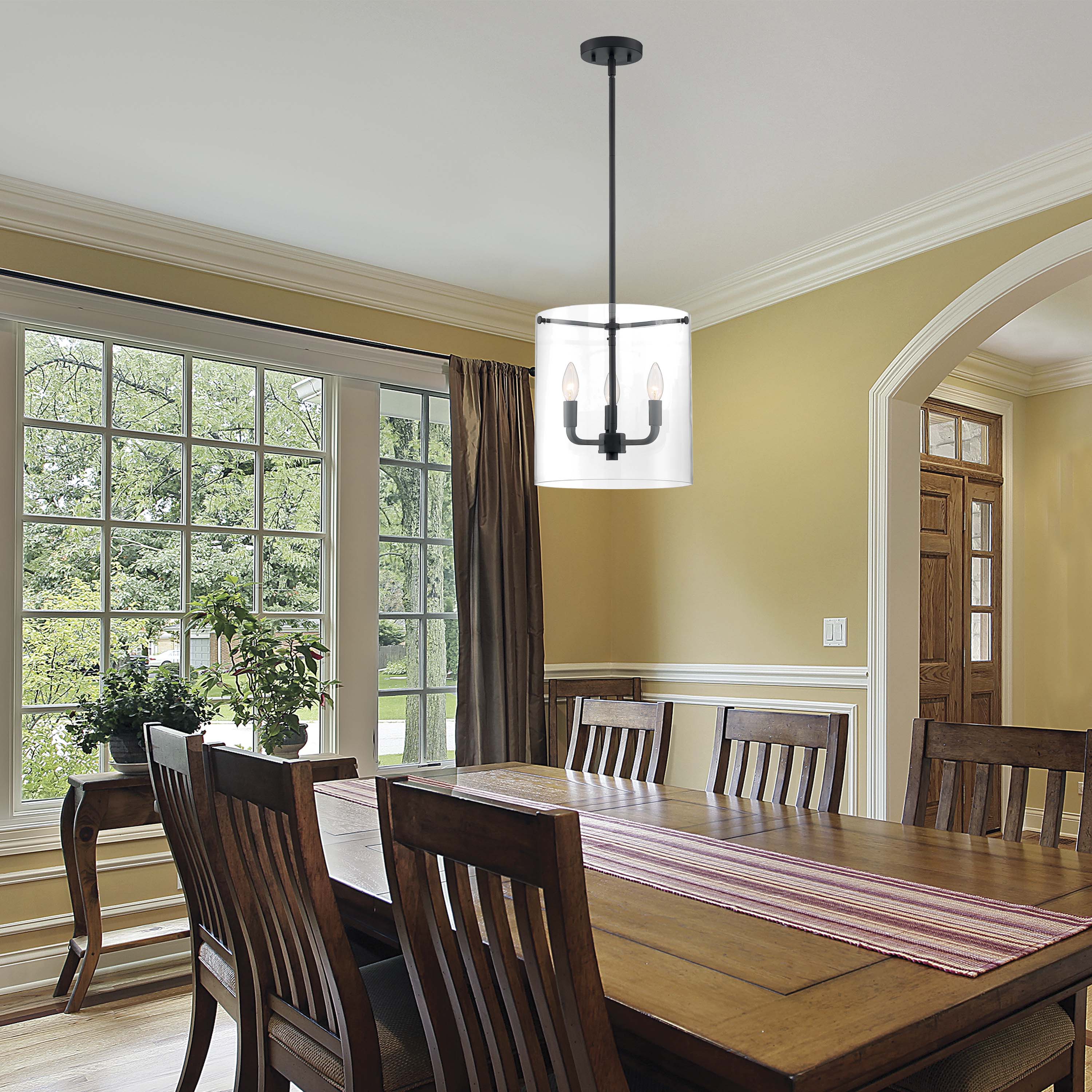 SOMMERSET 3 LIGHT PENDANT - 60-7277