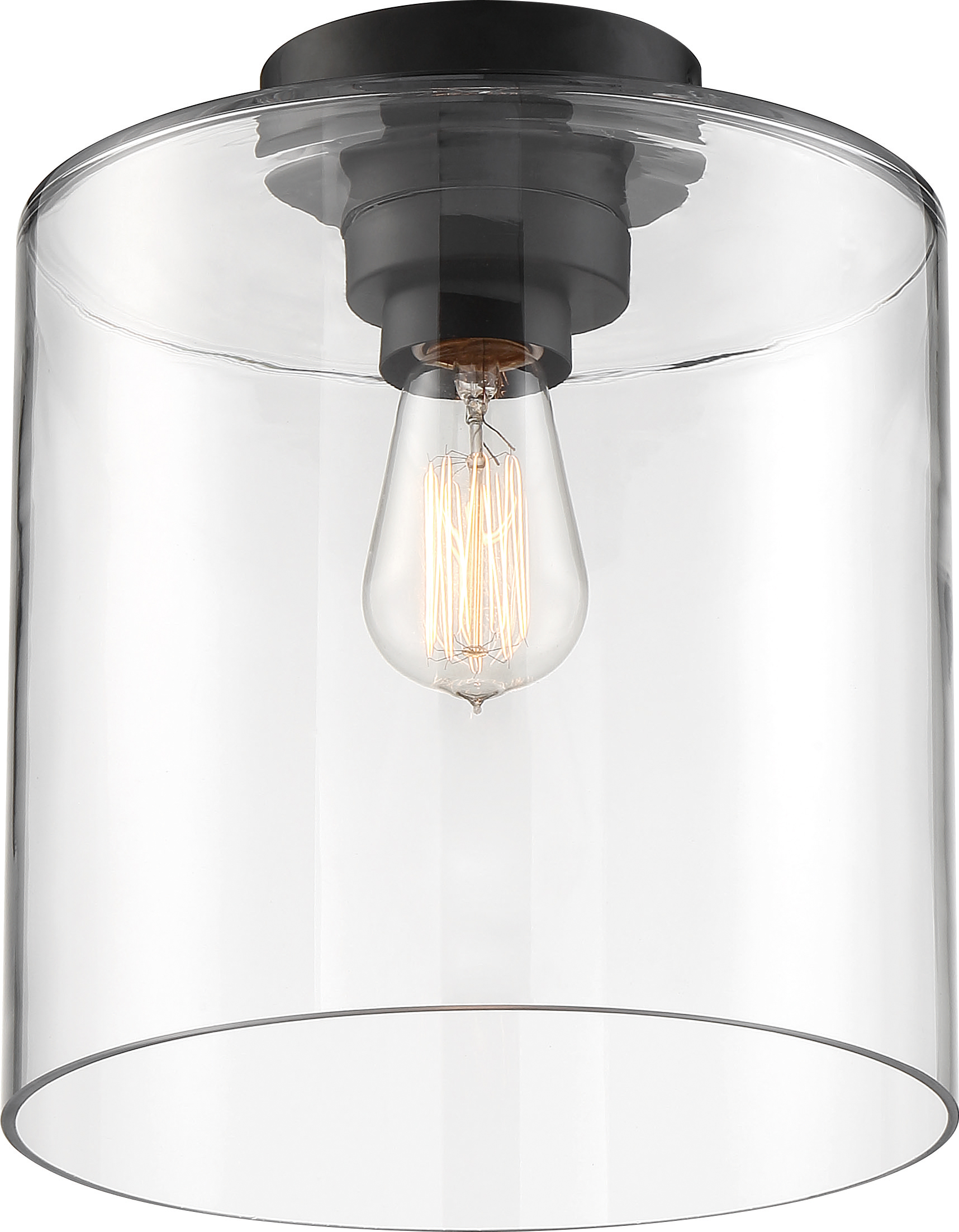 CHANTECLEER 1 LIGHT SEMI FLUSH - 60-6779