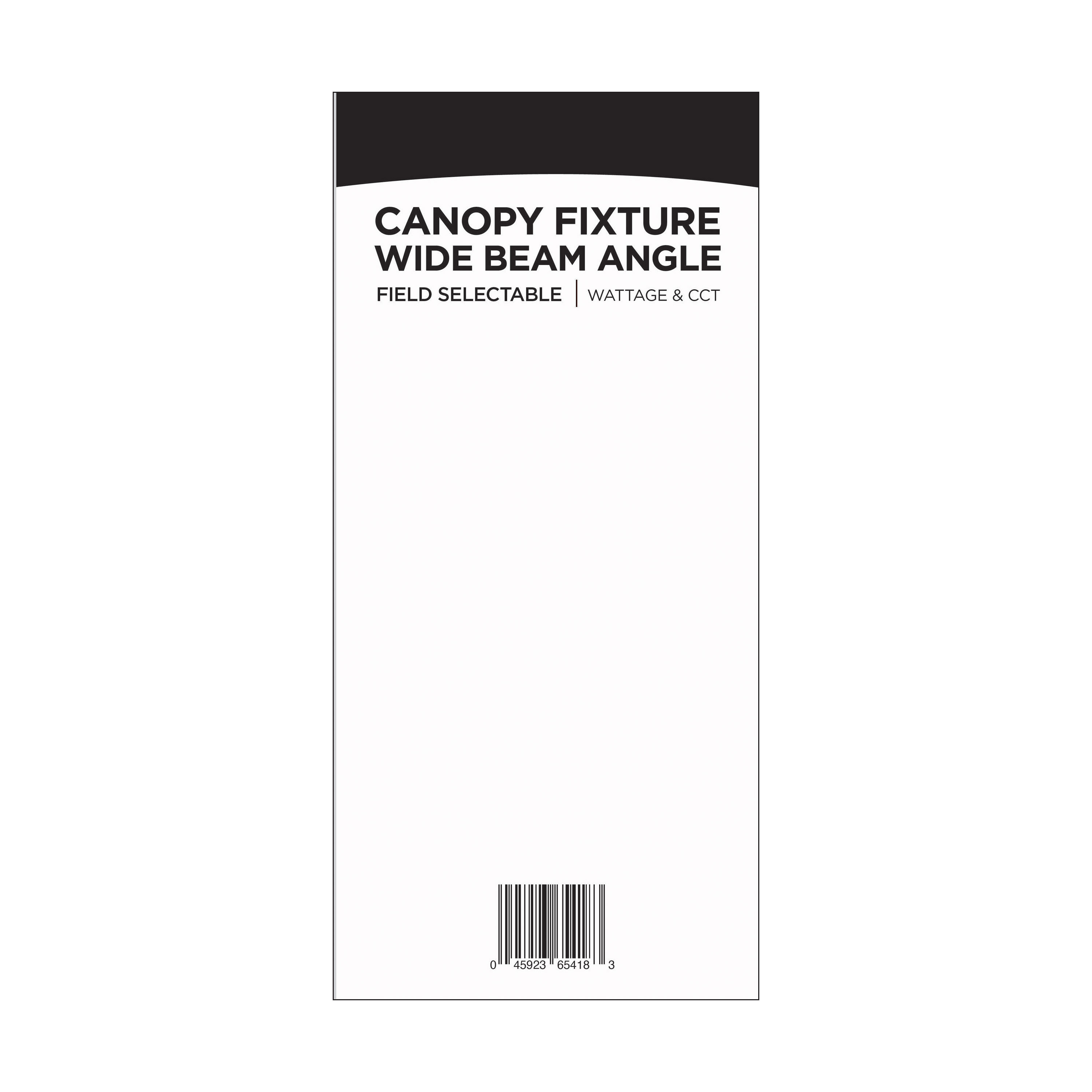 LED WIDE BEAM ANGLE CANOPY - 65-635