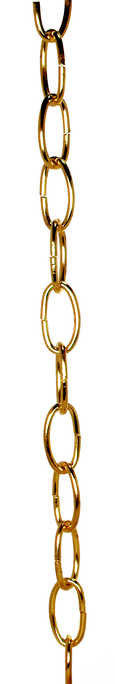 1 YD 8 GAUGE BR FIN CHAIN - 79-455