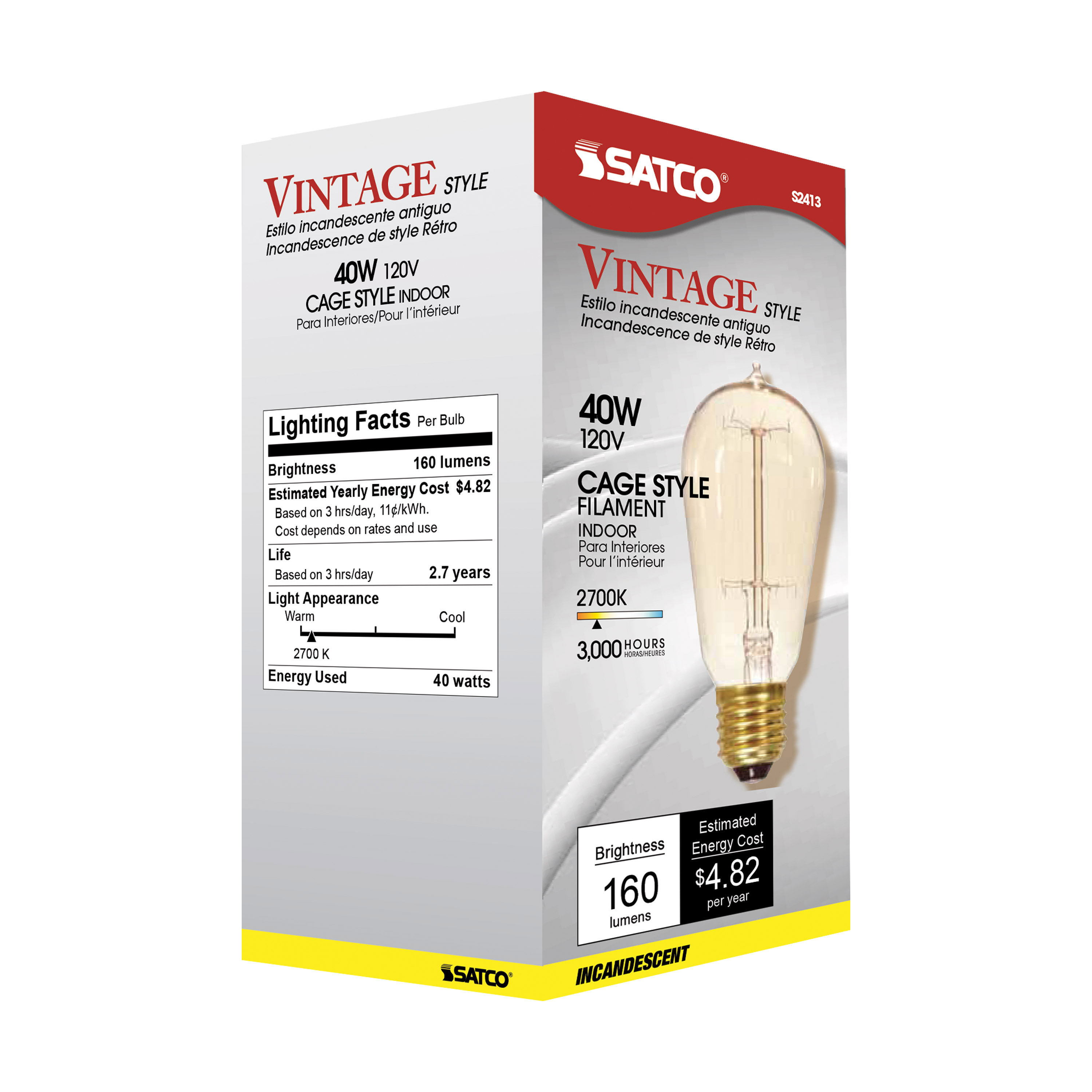 40ST19/CL/15S/120V VINTAGE - S2413