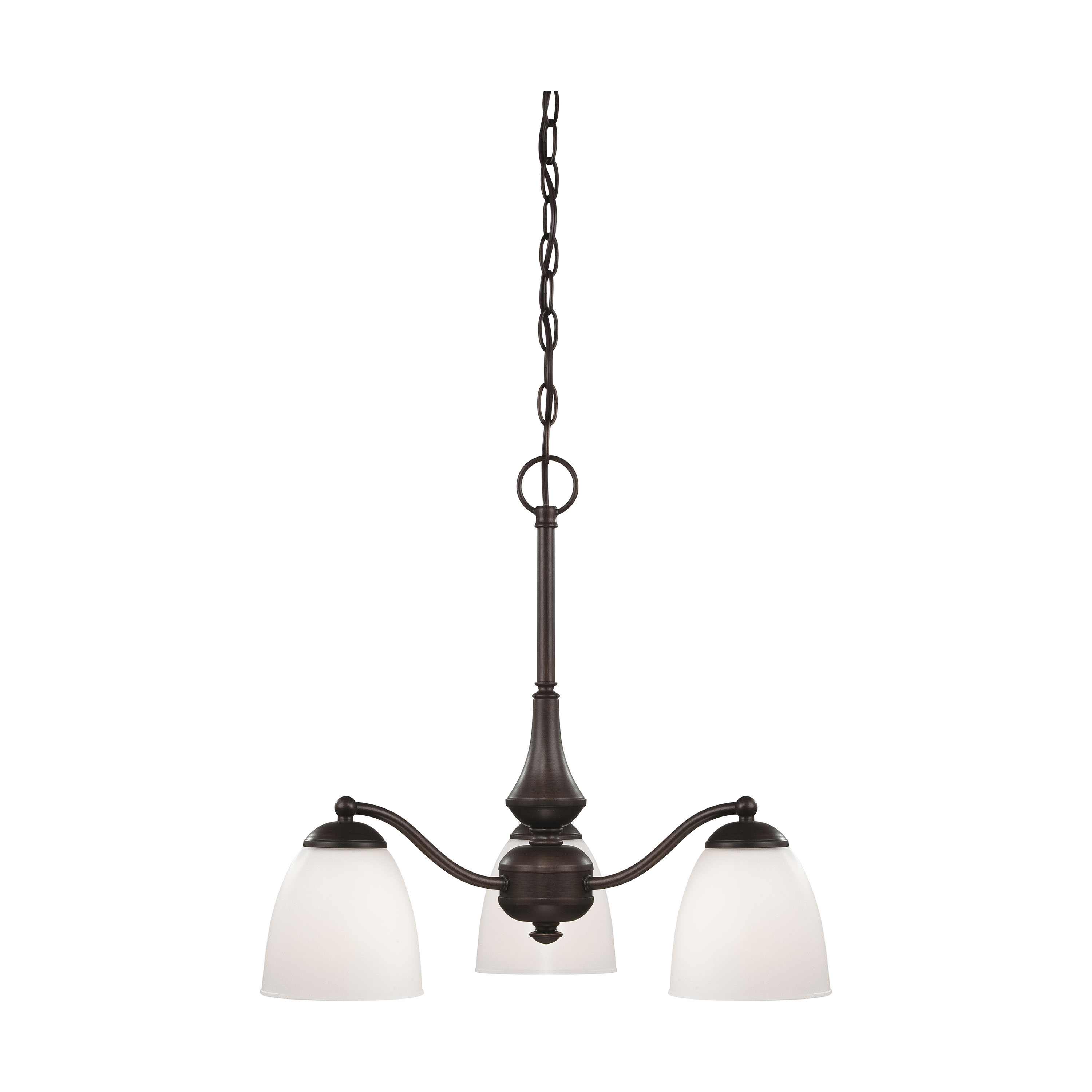 PATTON 3 LIGHT CHANDELIER/DOWN - 60-5142