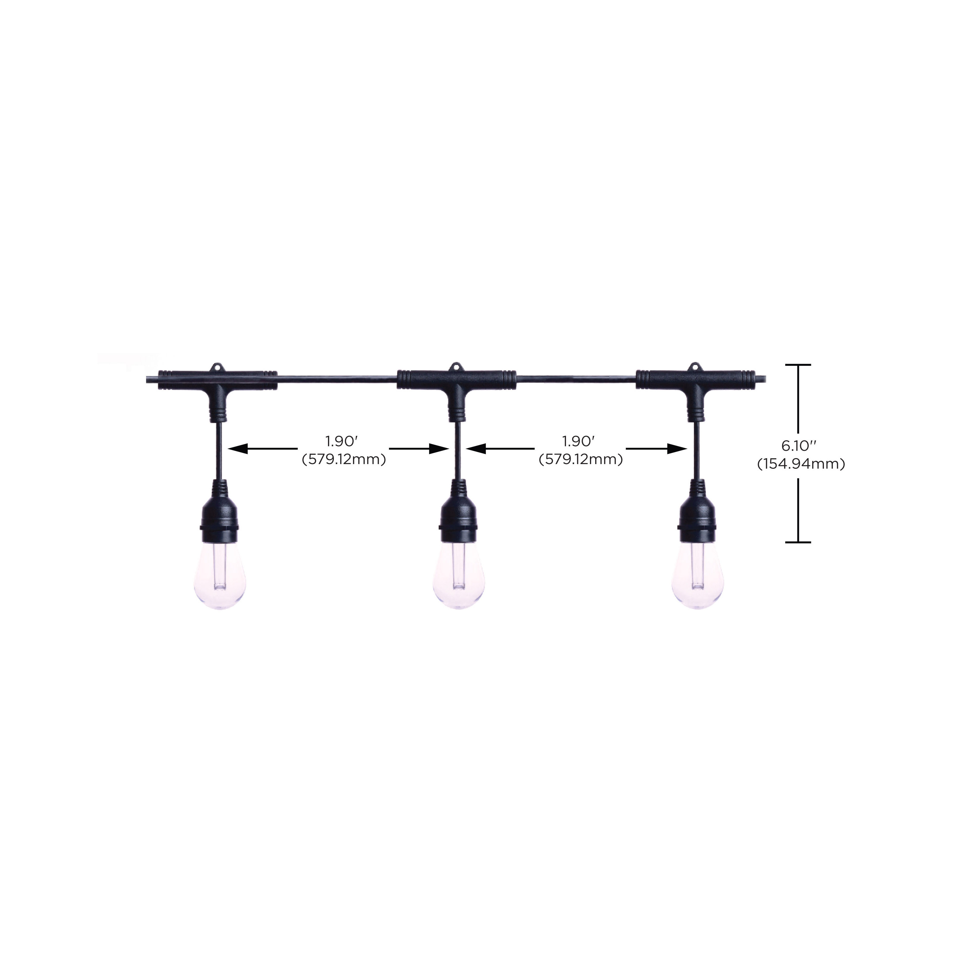 24FT/LED/SL/S14/SF/RGBTW/120V - S11190