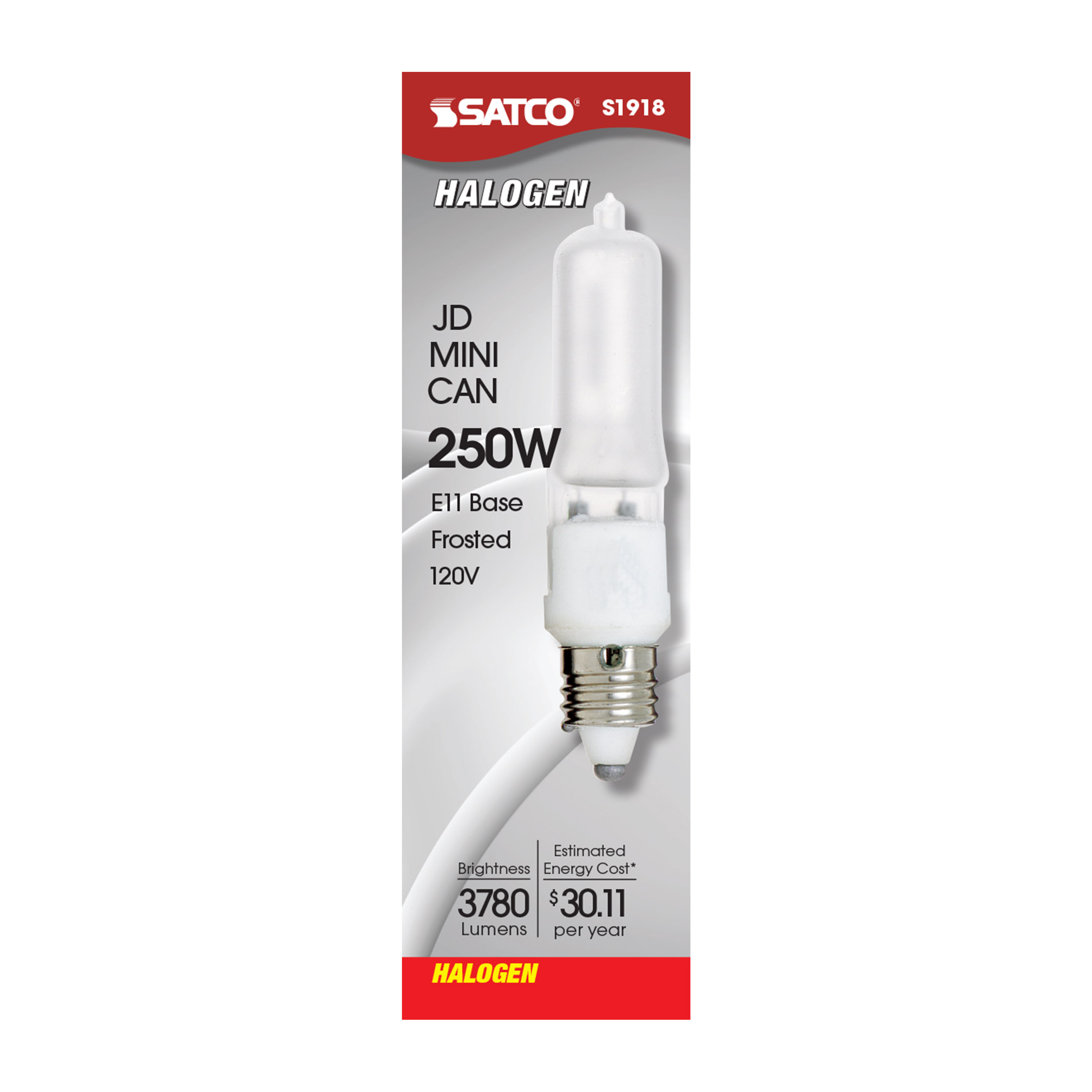 250W MINI-CAN FROSTED 120V. - S1918