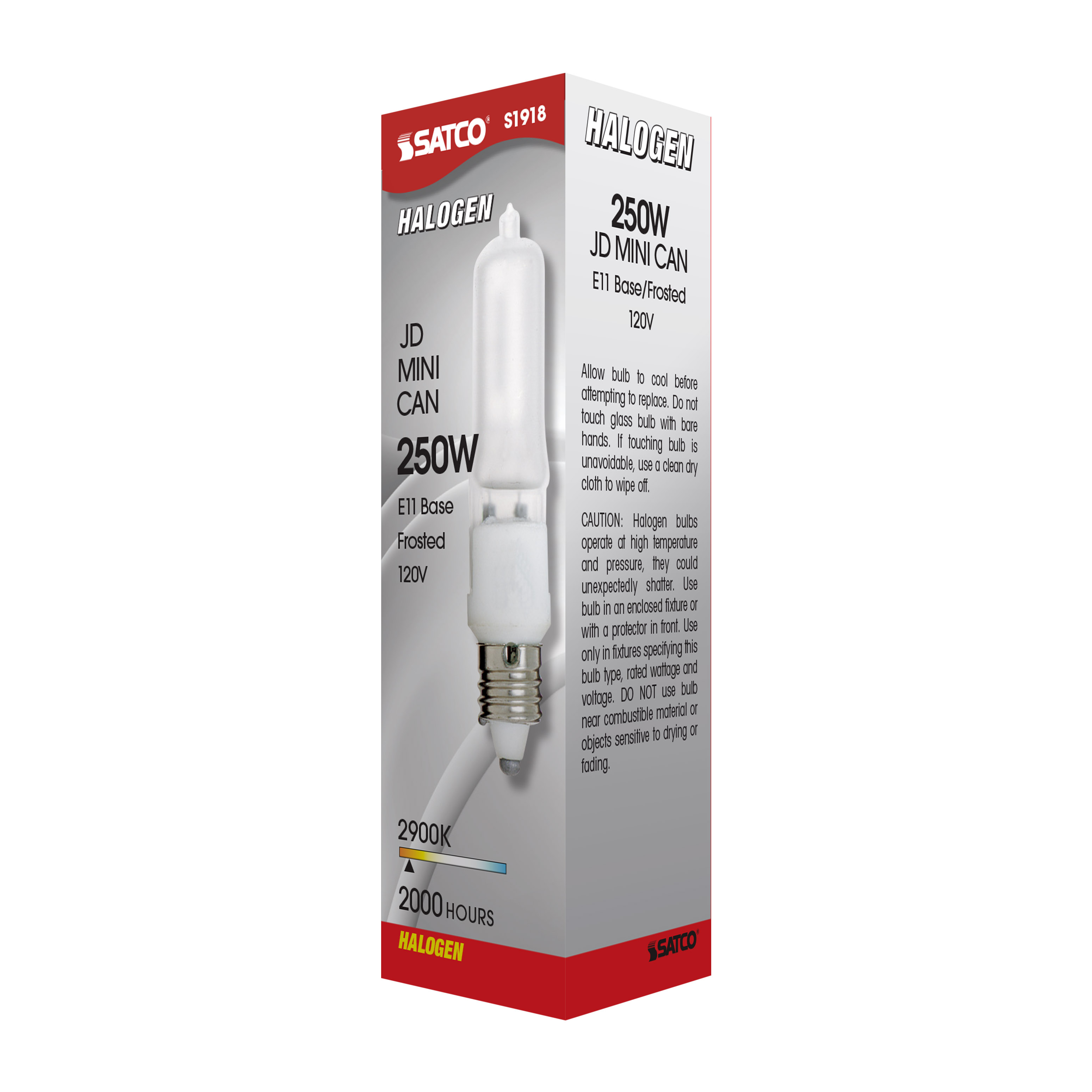 250W MINI-CAN FROSTED 120V. - S1918