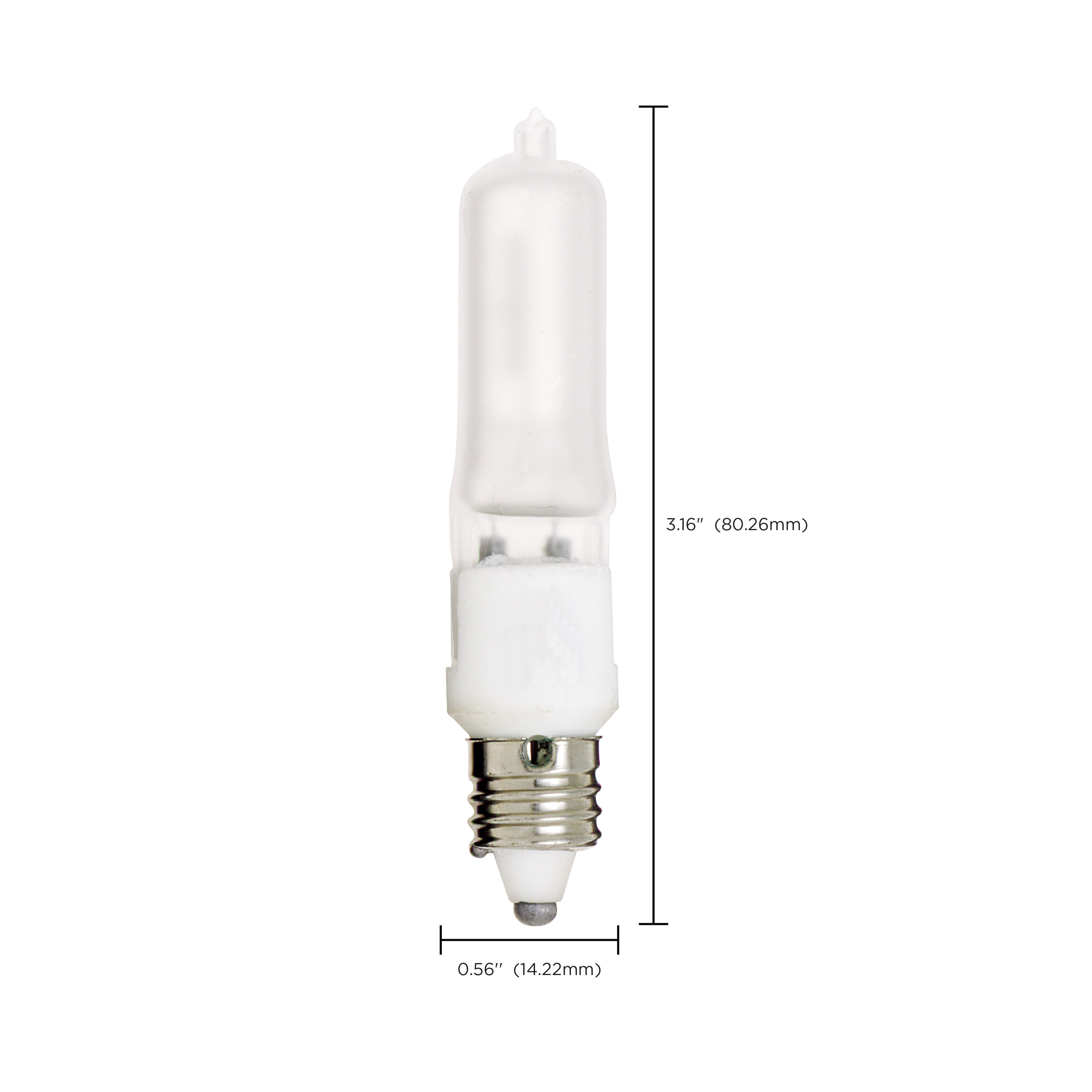 250W MINI-CAN FROSTED 120V. - S1918