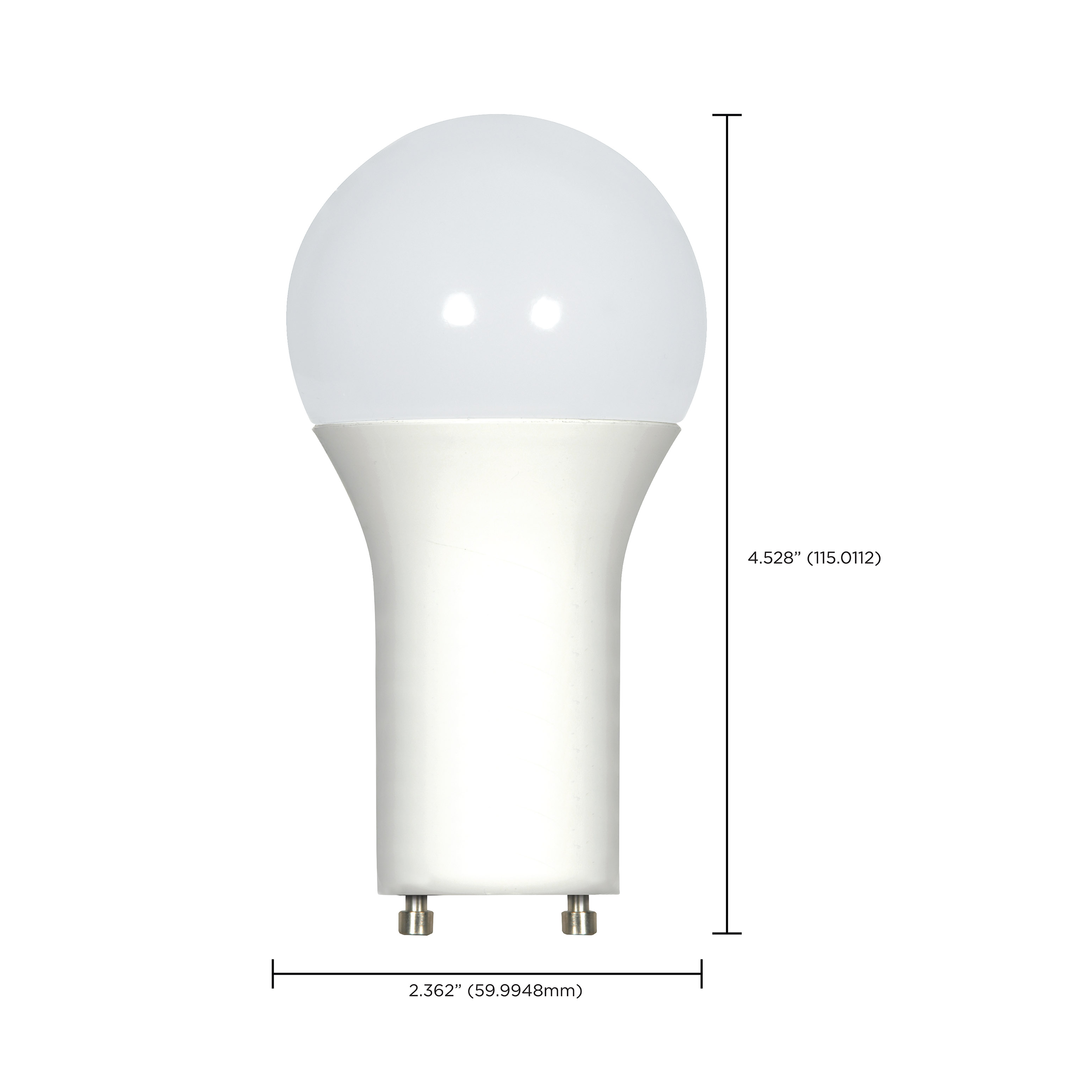 15A19/LED/40K/1600/120V/GU24 - S29805
