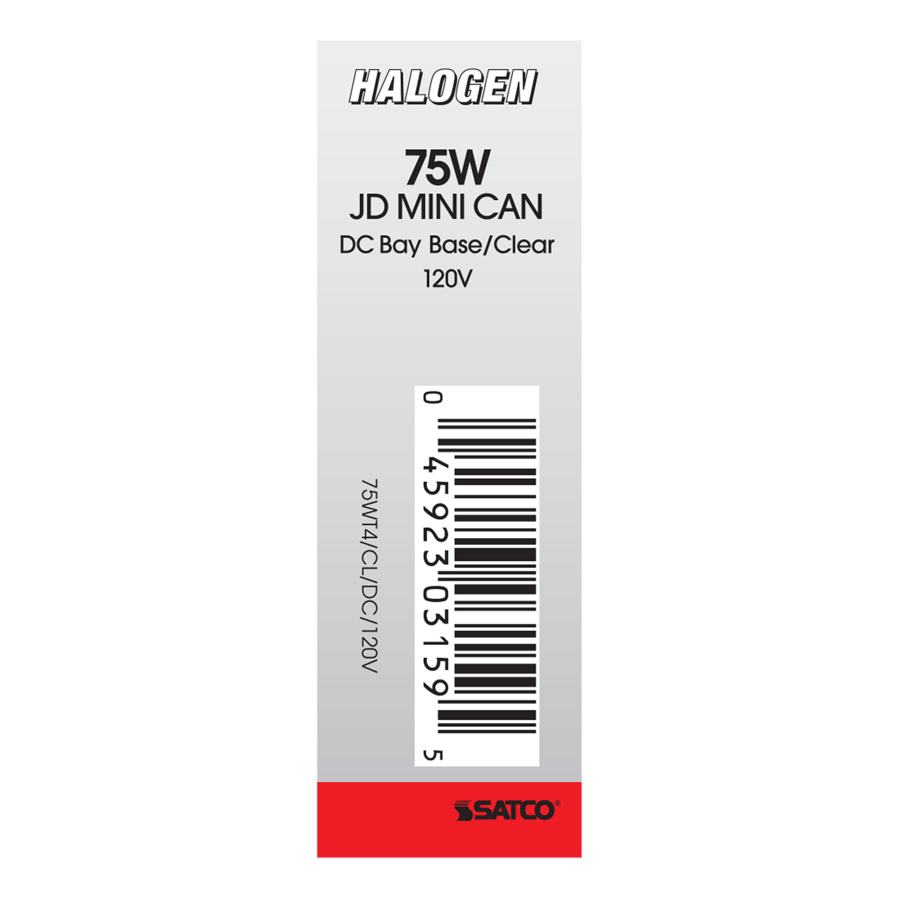75W BAYONET BASE HALOGEN - S3159