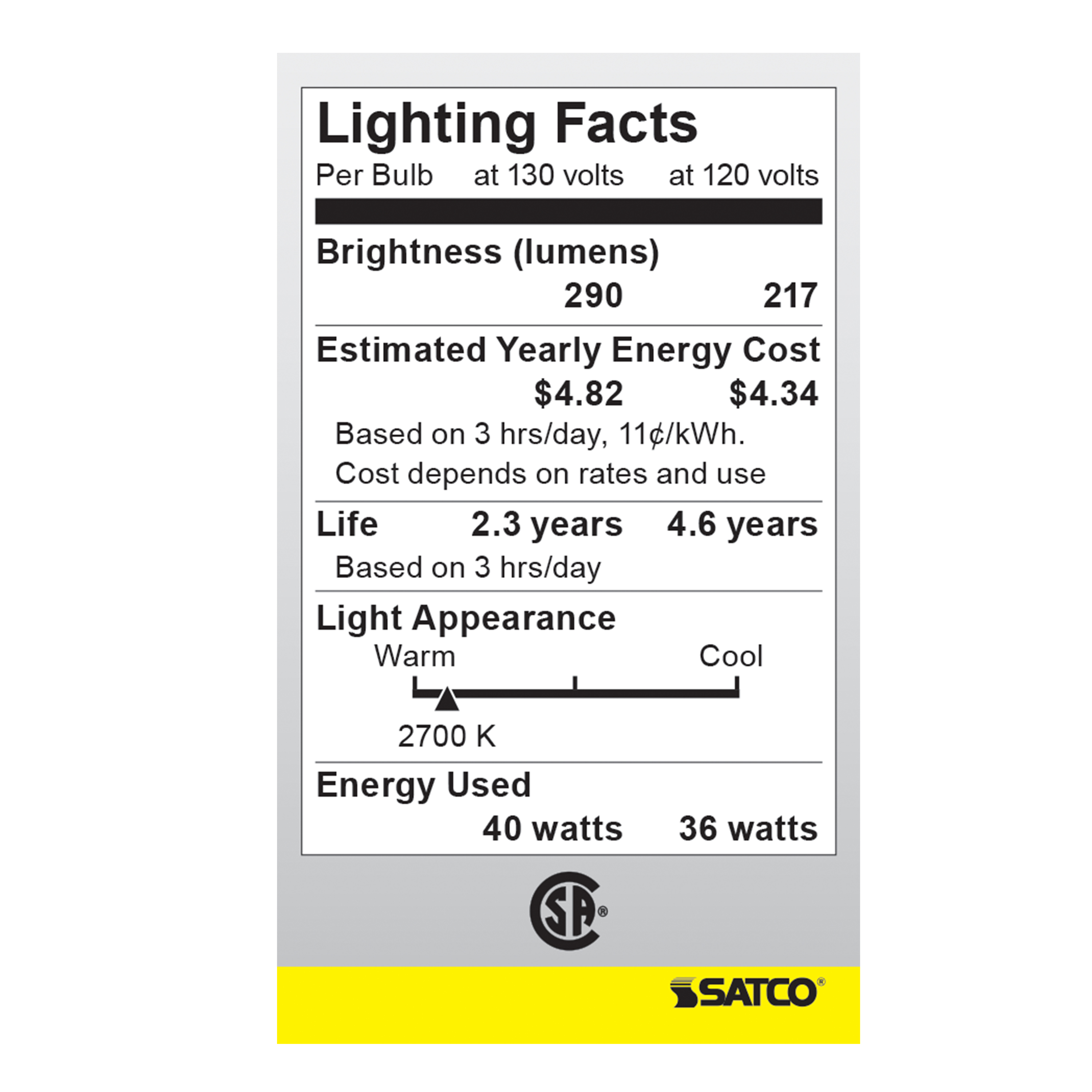 40A15 FROST BOXED 130V - S3811