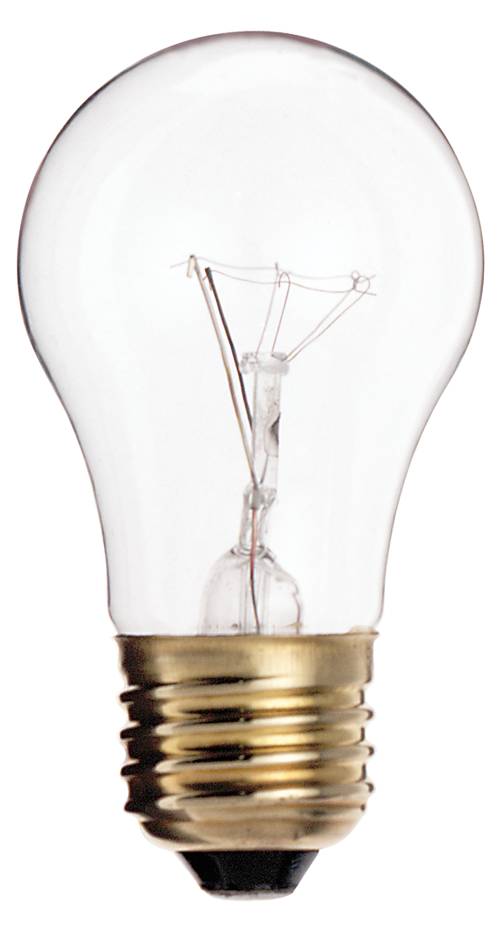 15W A-15 CLEAR MED BASE - S3948