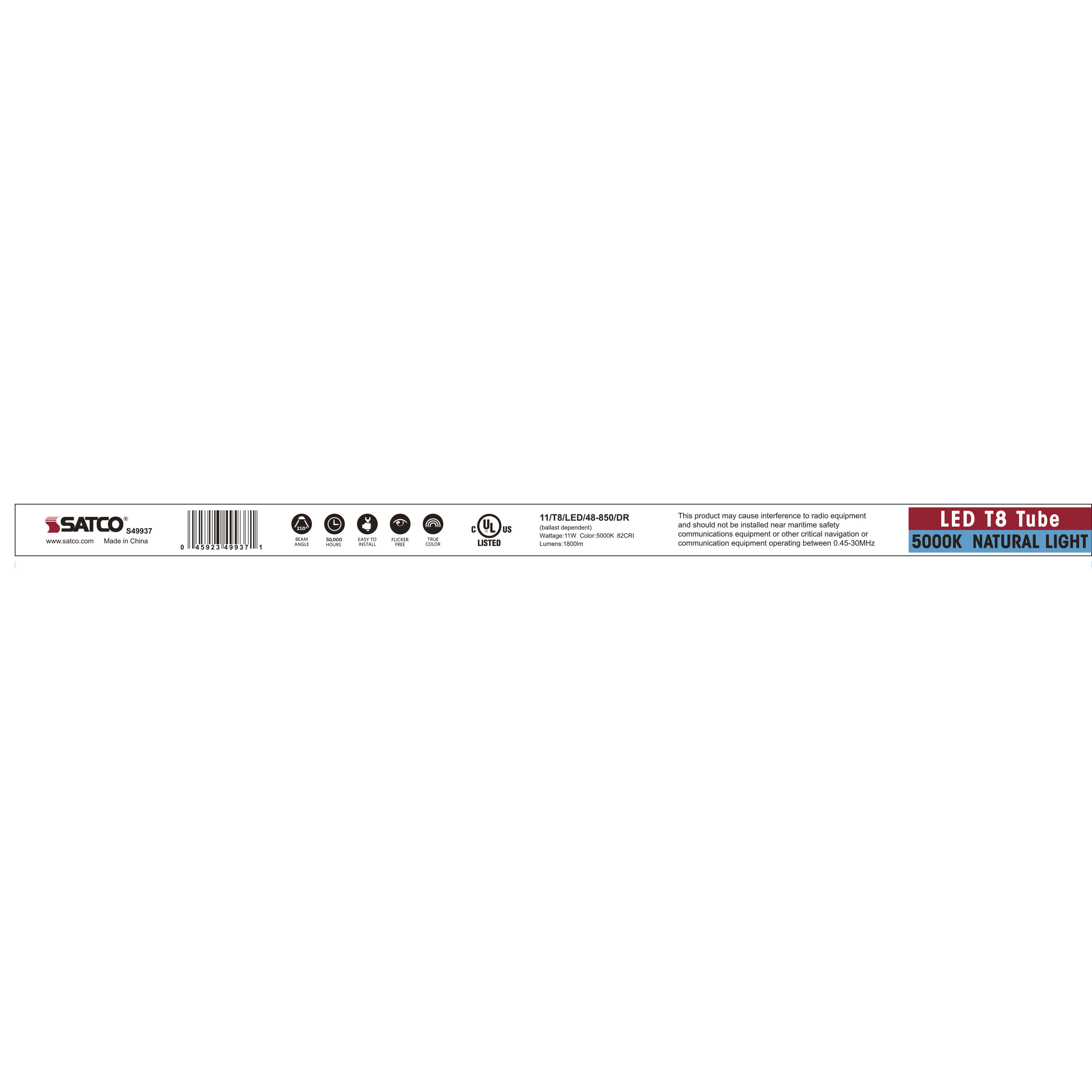 11/T8/LED/48-850/DR - S49937