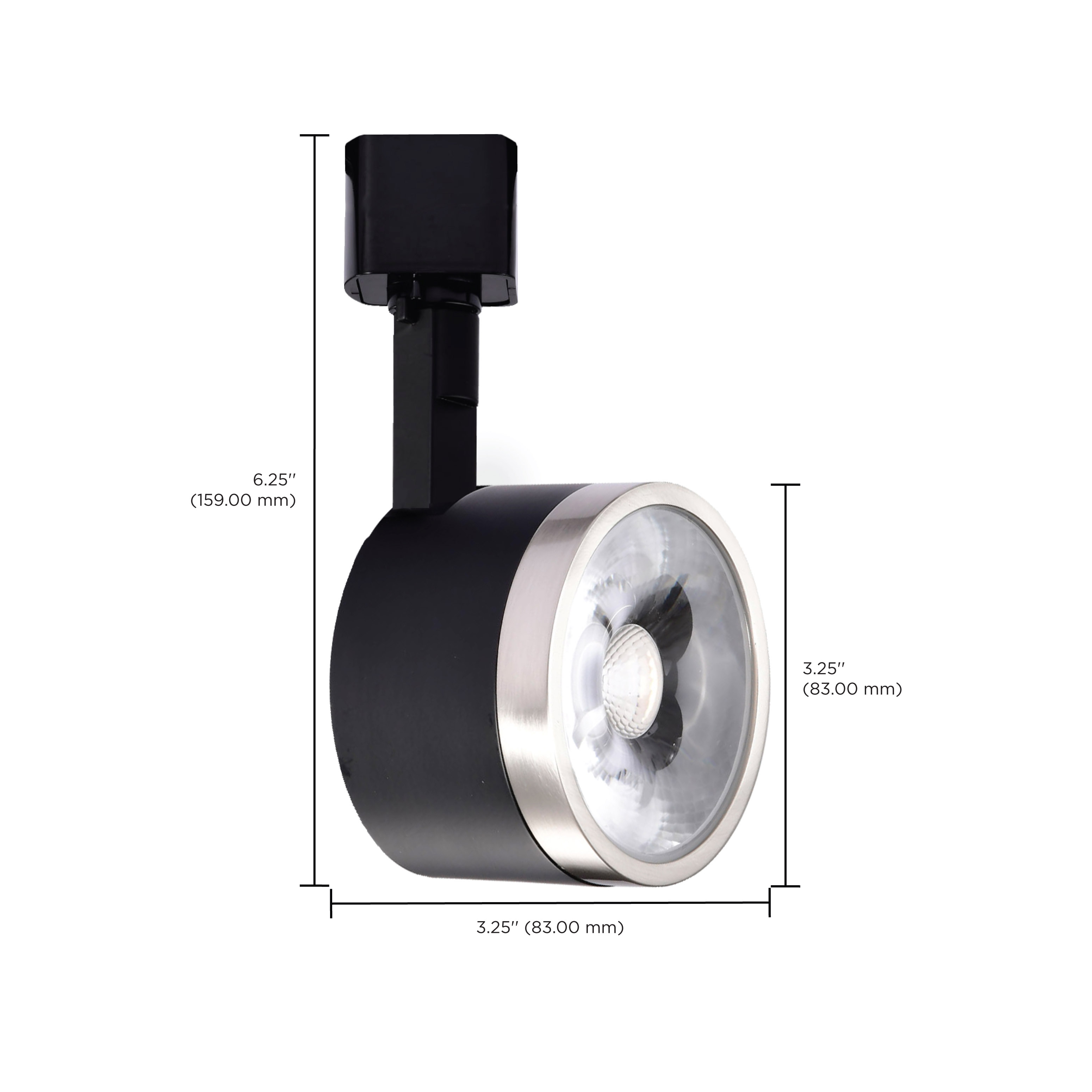 12W LED TRACK HEAD ROUND 24 - TH636