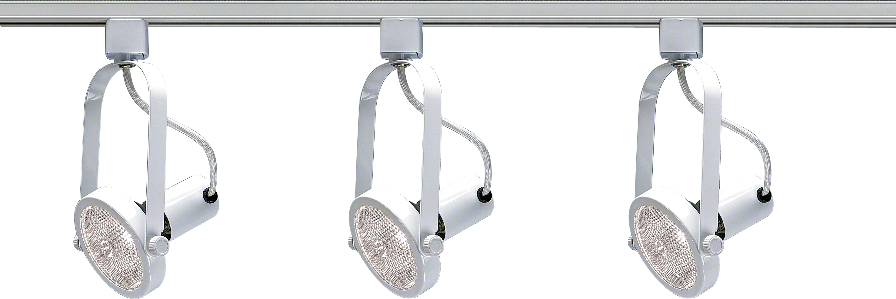 WHITE PAR30 GIMBAL RING TRACK - TK316