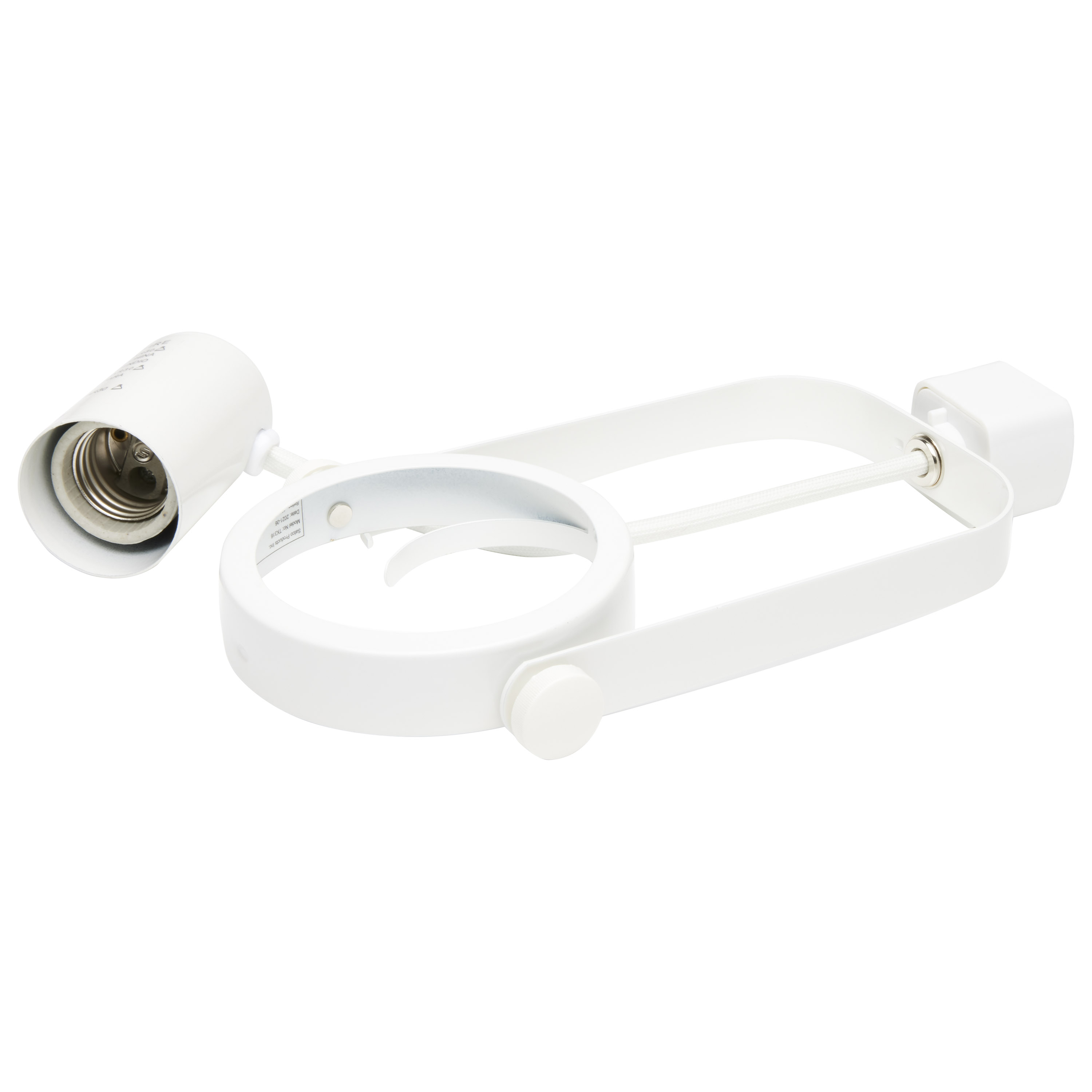 WHITE PAR30 GIMBAL RING TRACK - TK316