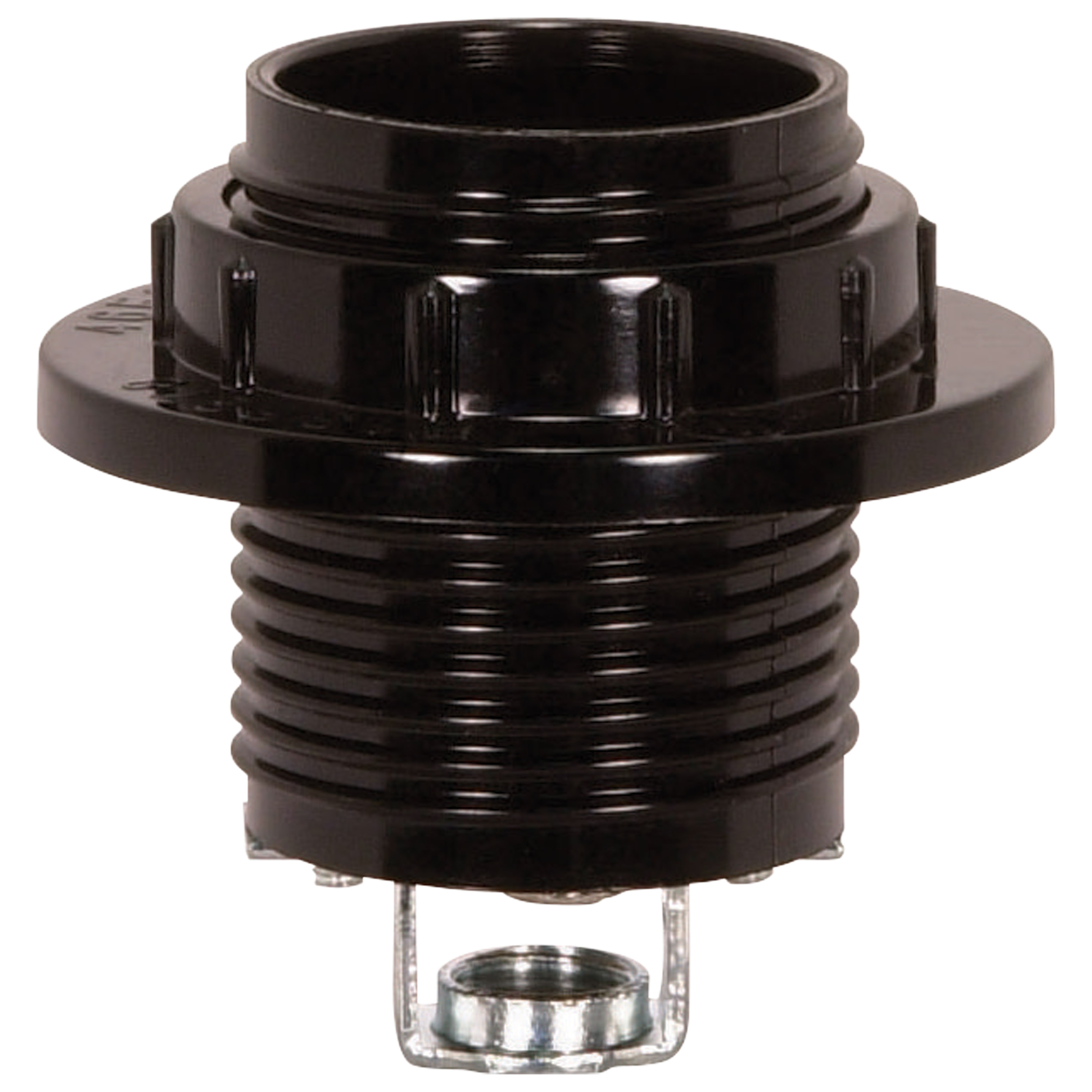 BLK PHENOLIC MED. BASE THREADE - 80-1077