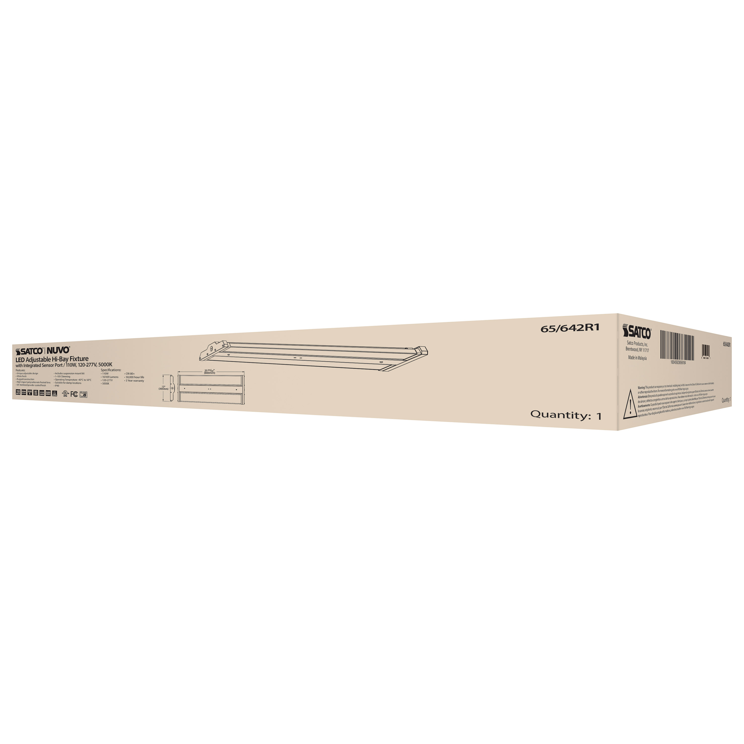 110W LED ADJUSTABLE HIGH BAY - 65-642R1