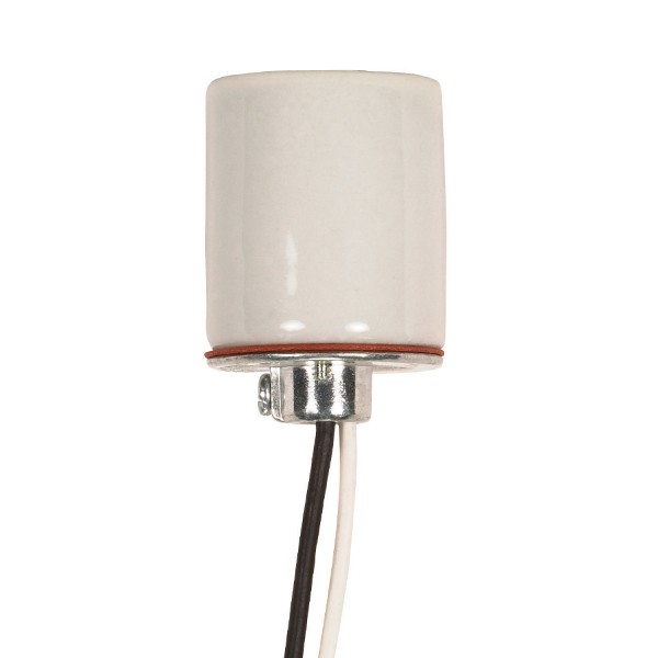 MED PORCELAIN SKT W/36" LEADS - 80-1316