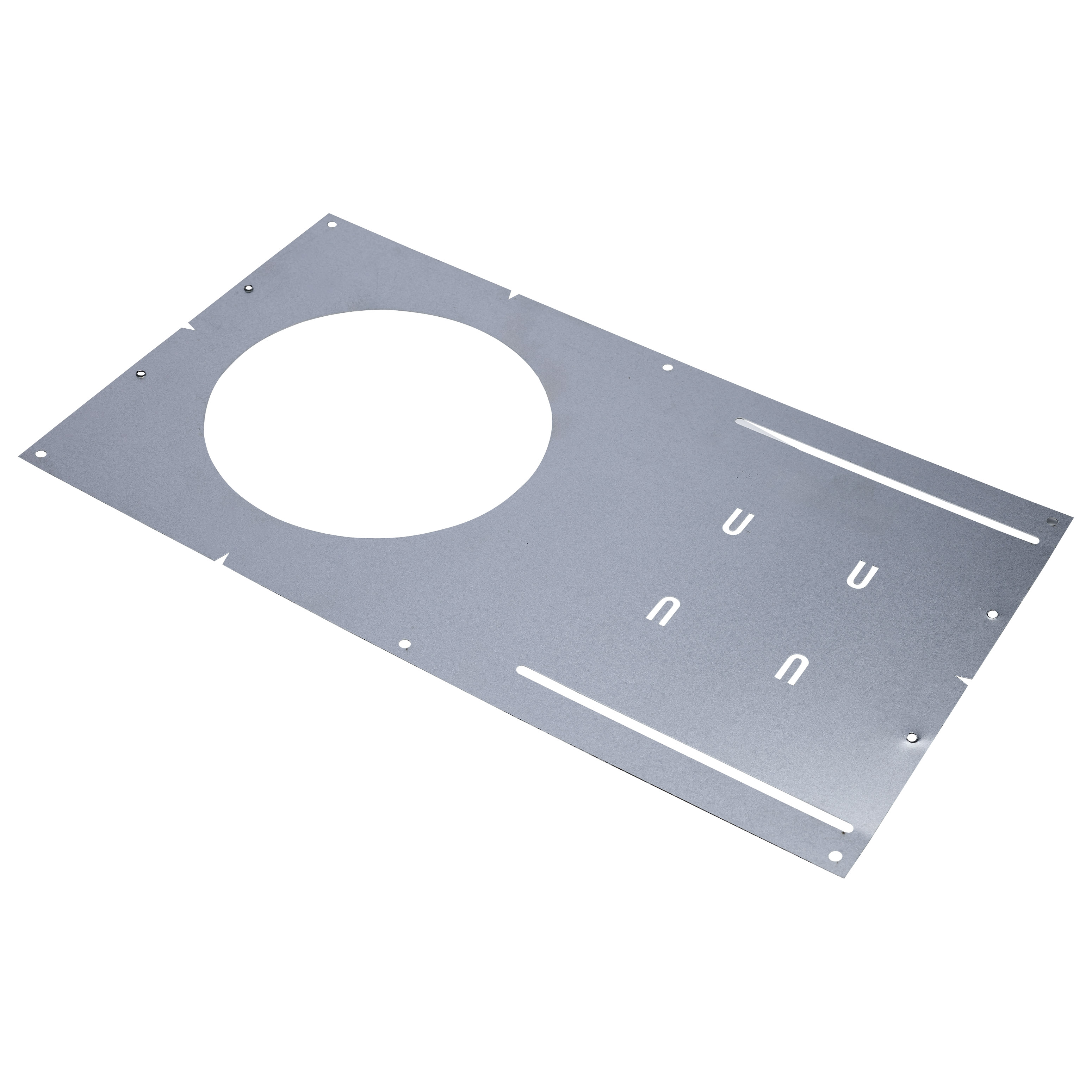 DL NC PLATE 6" RD FLAT ASYM - 80-866