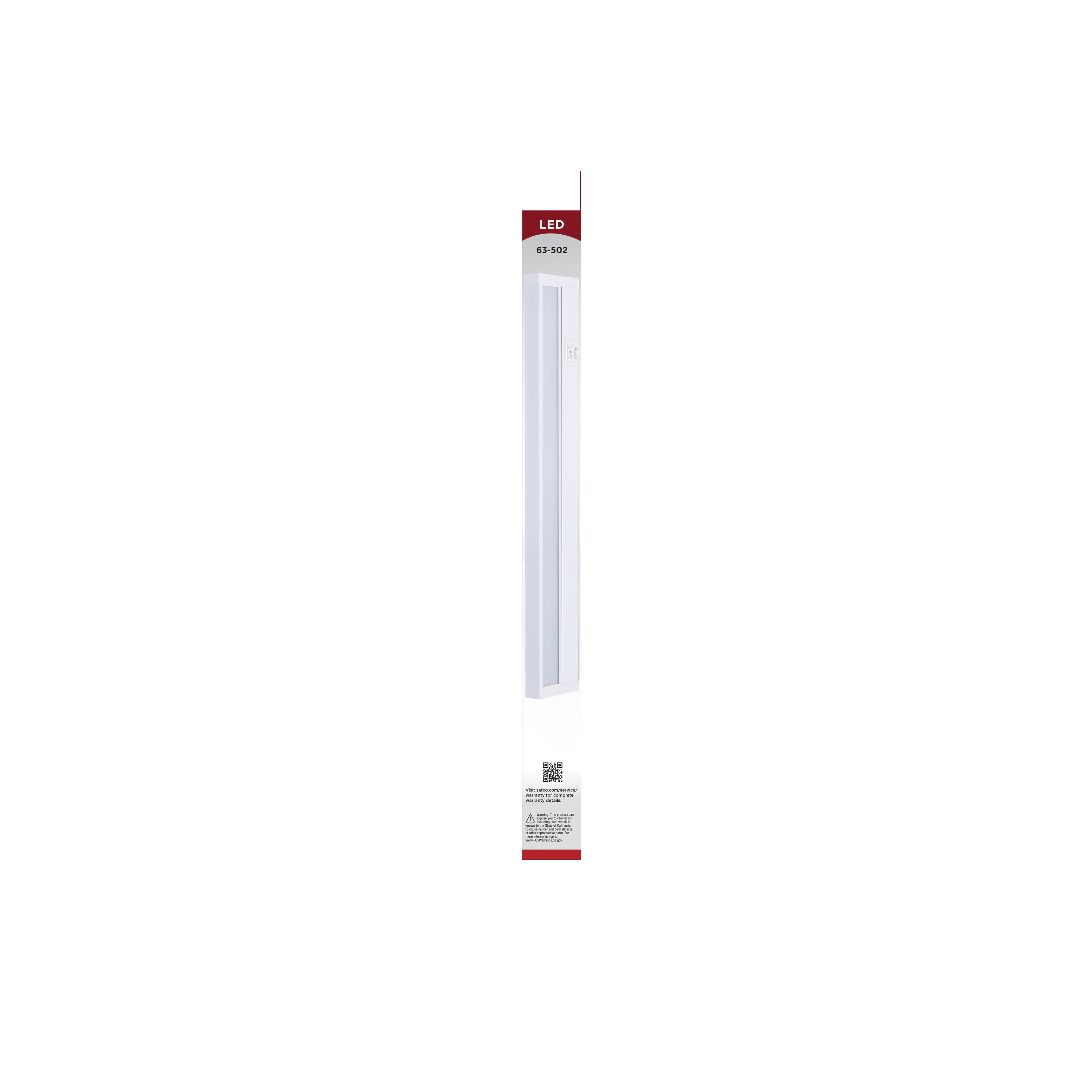 UNDER CAB LED 3CCT 14" - WH - 63-502