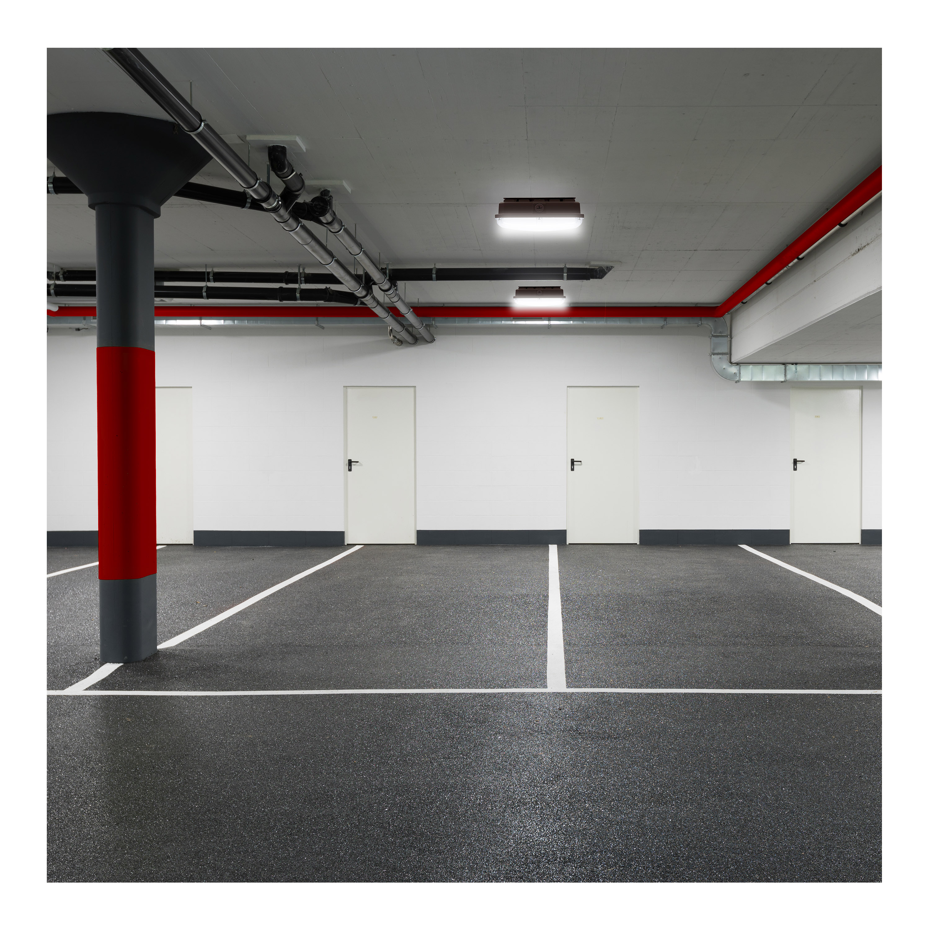 8.5" LED CANOPY W/SENSOR - 65-982