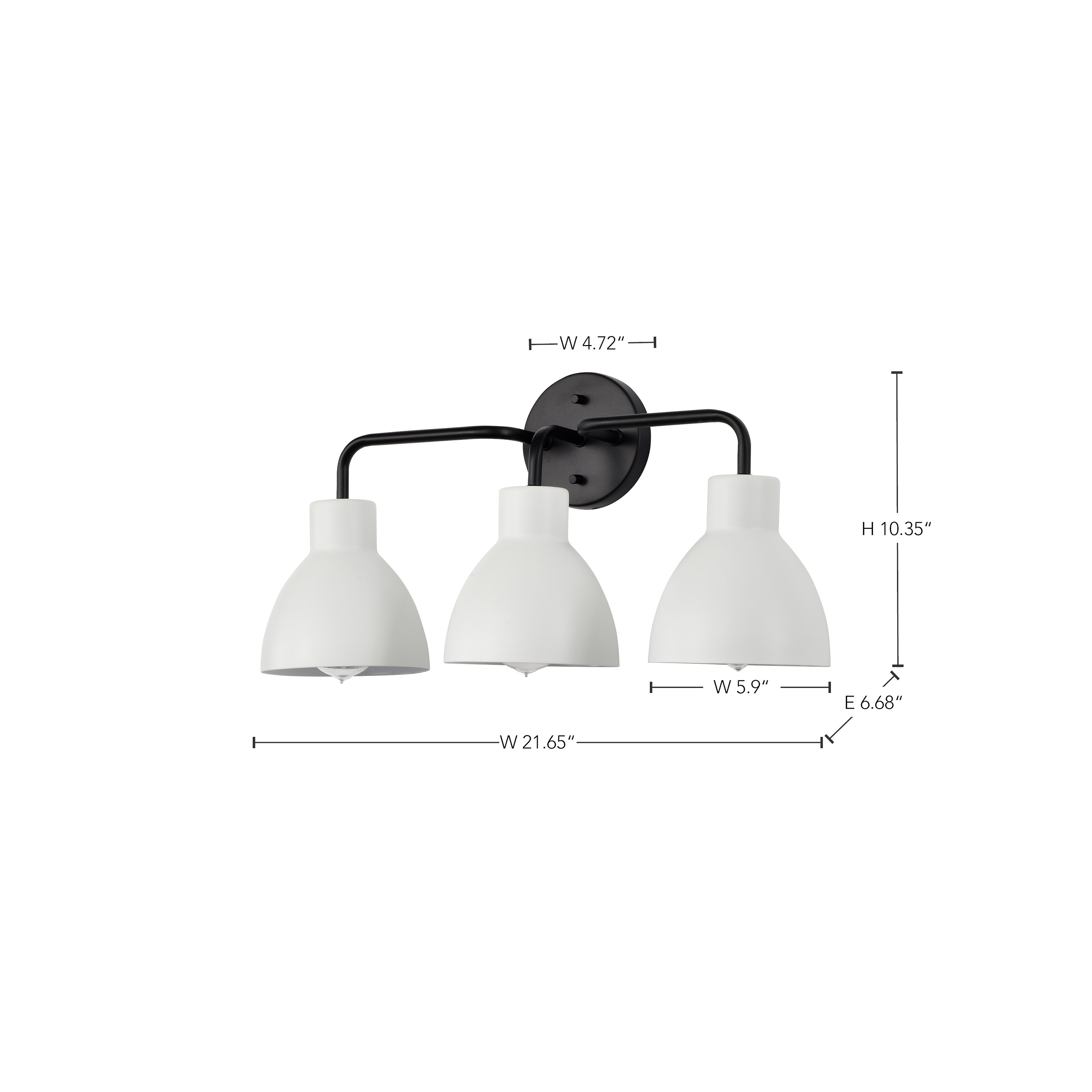 SLOAN 3 LIGHT VANITY - 60-6786