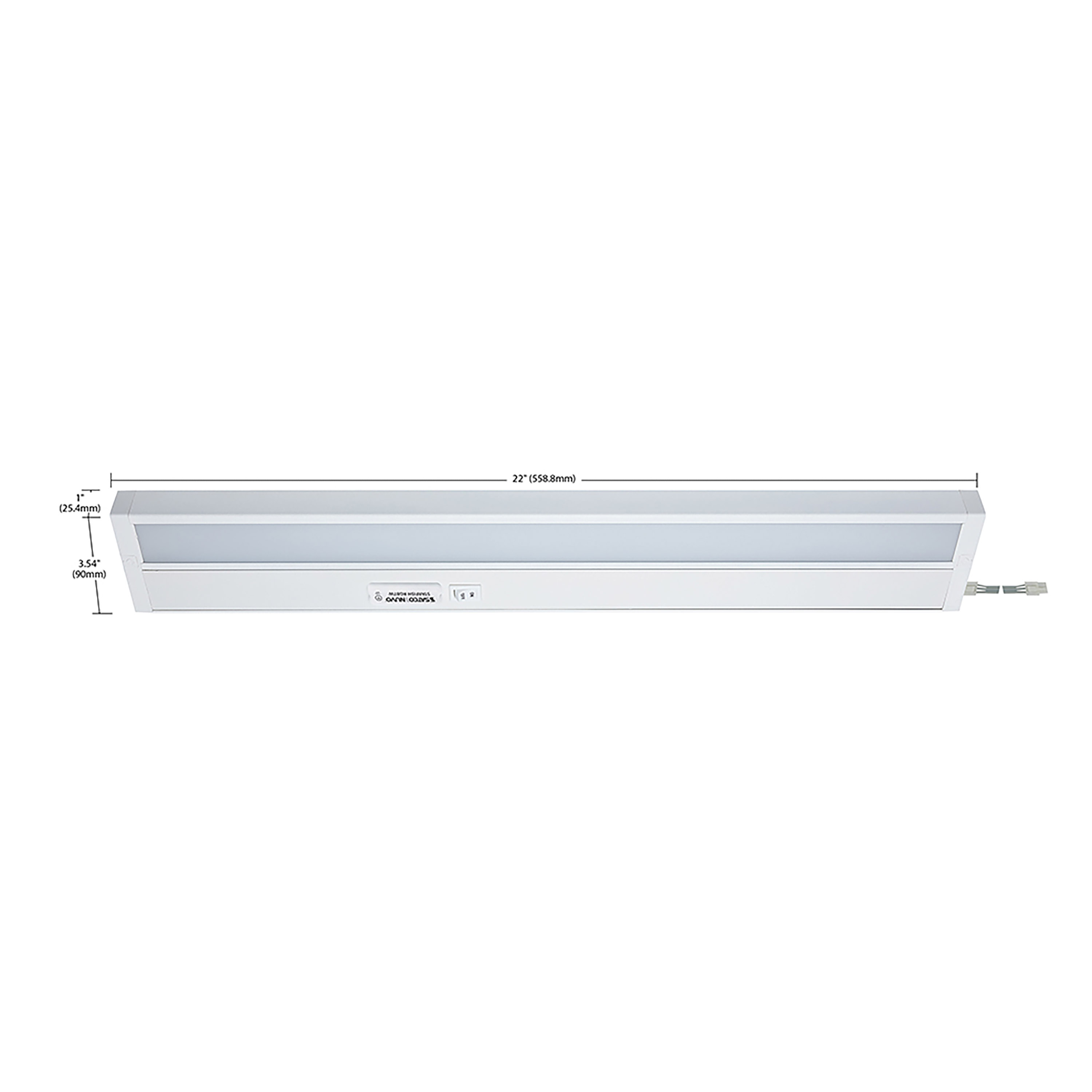 UNDER CAB LED RGB 22" - WH - 63-553