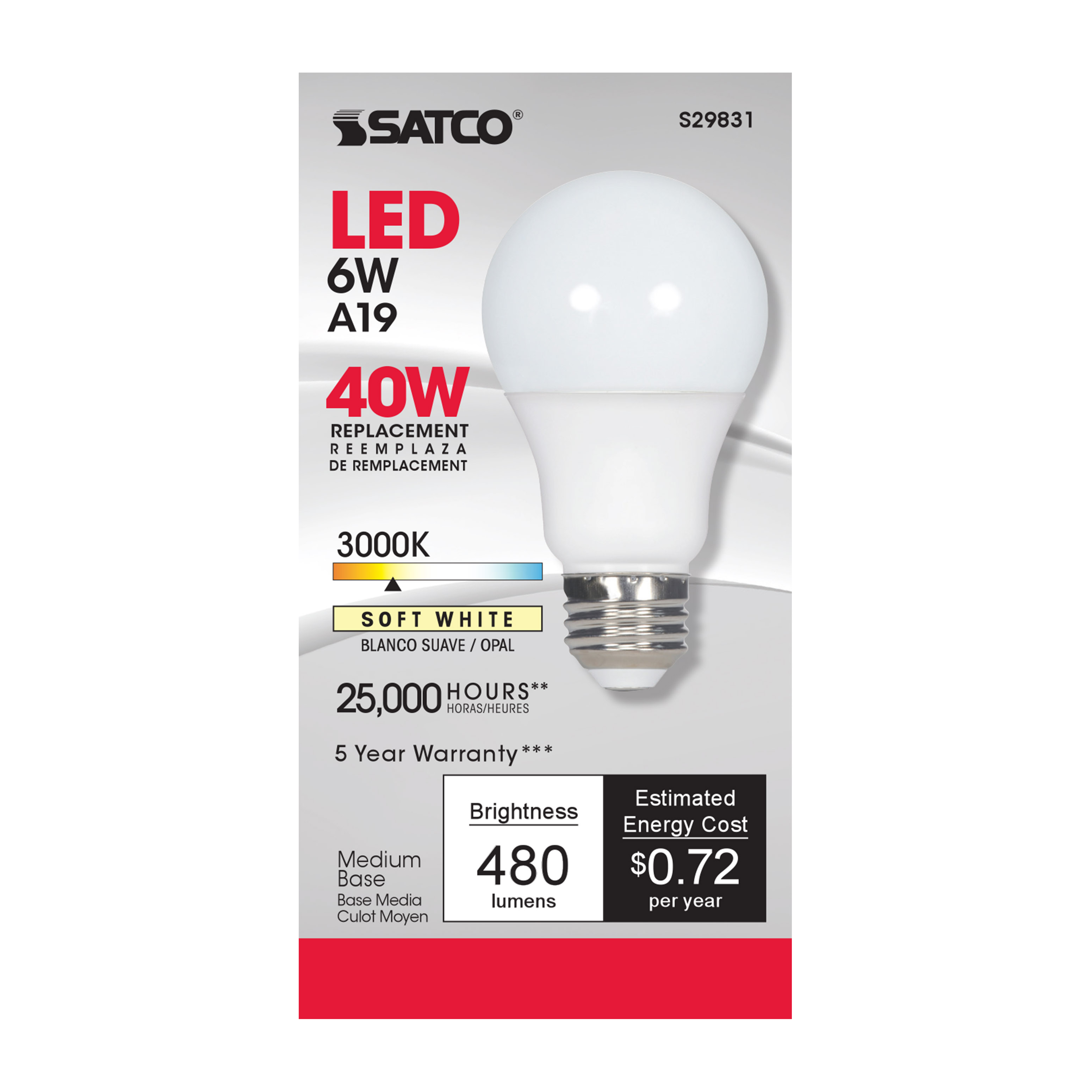 6A19/OMNI/220/LED/30K - S29831