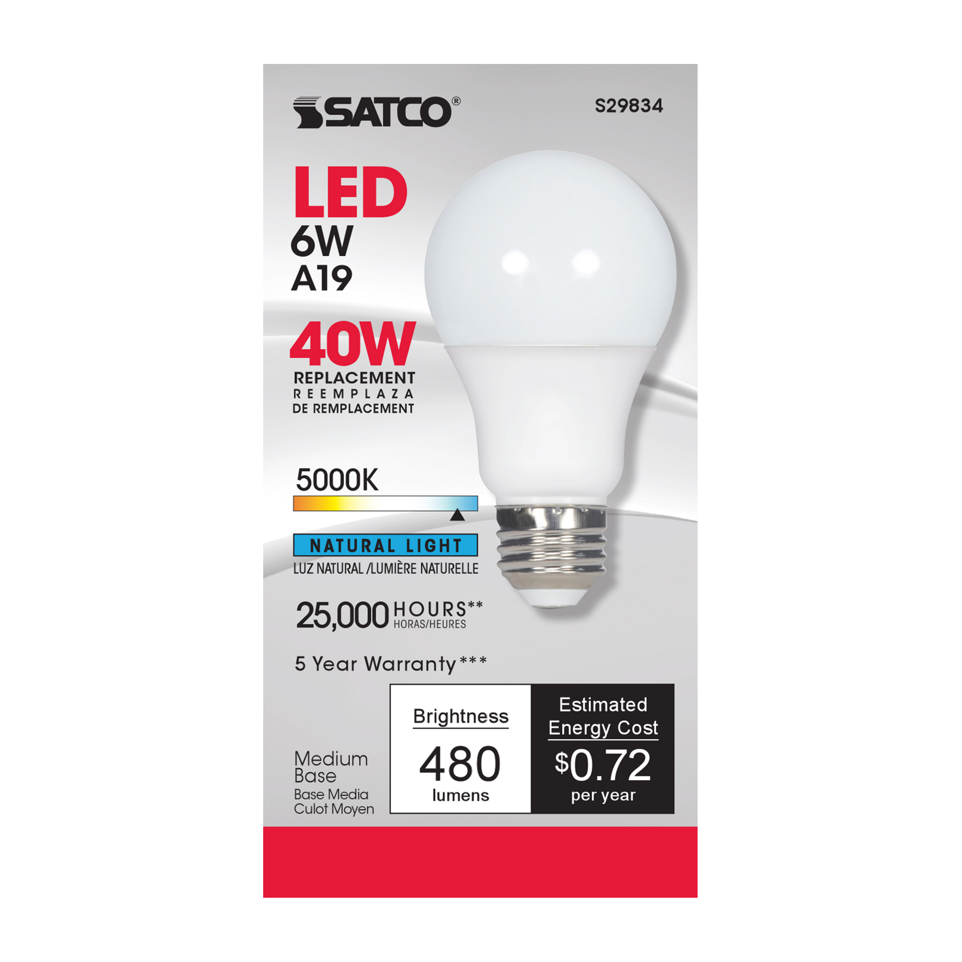 6A19/OMNI/220/LED/50K - S29834