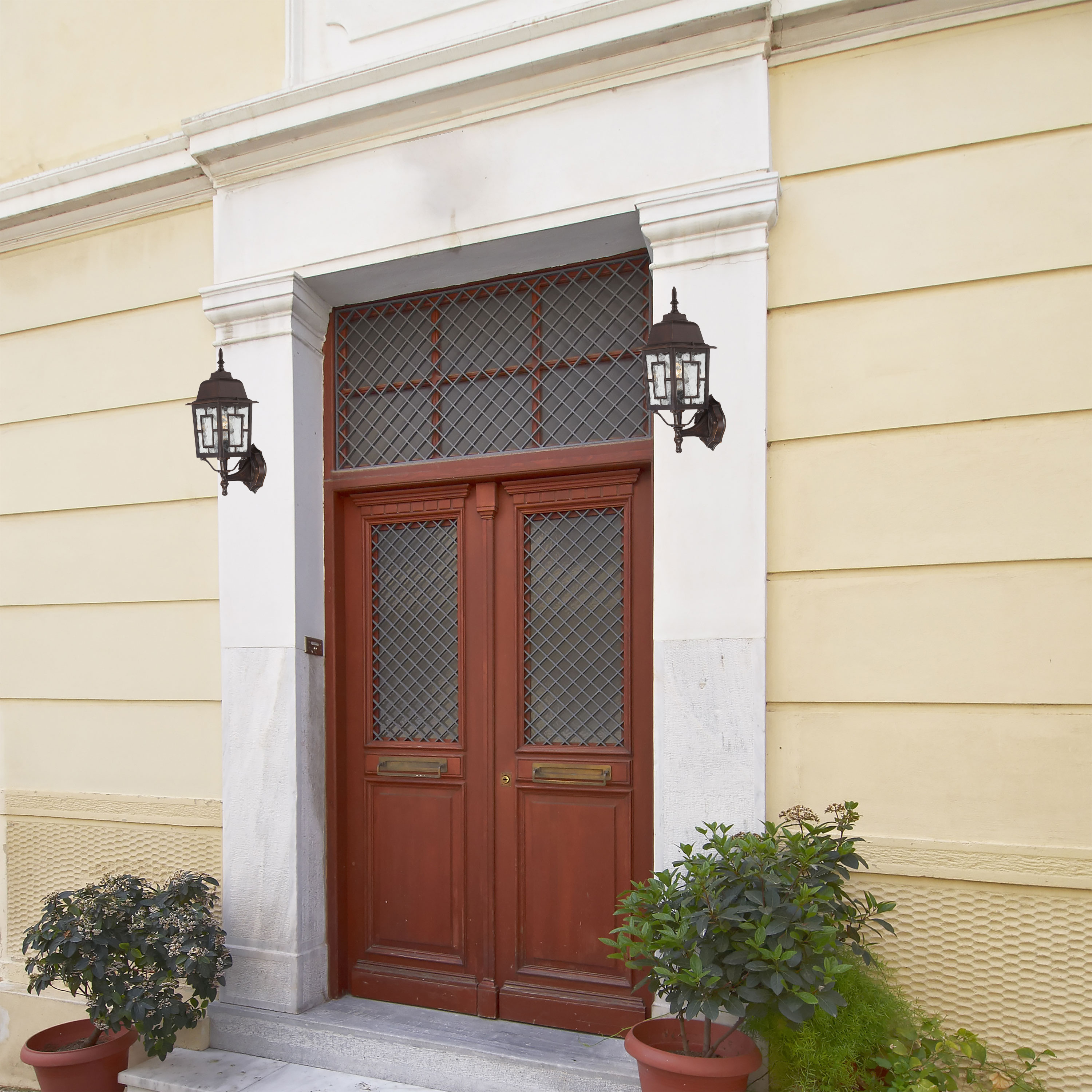 BANYAN 1 LGT 17" OUTDOOR WALL - 60-4925