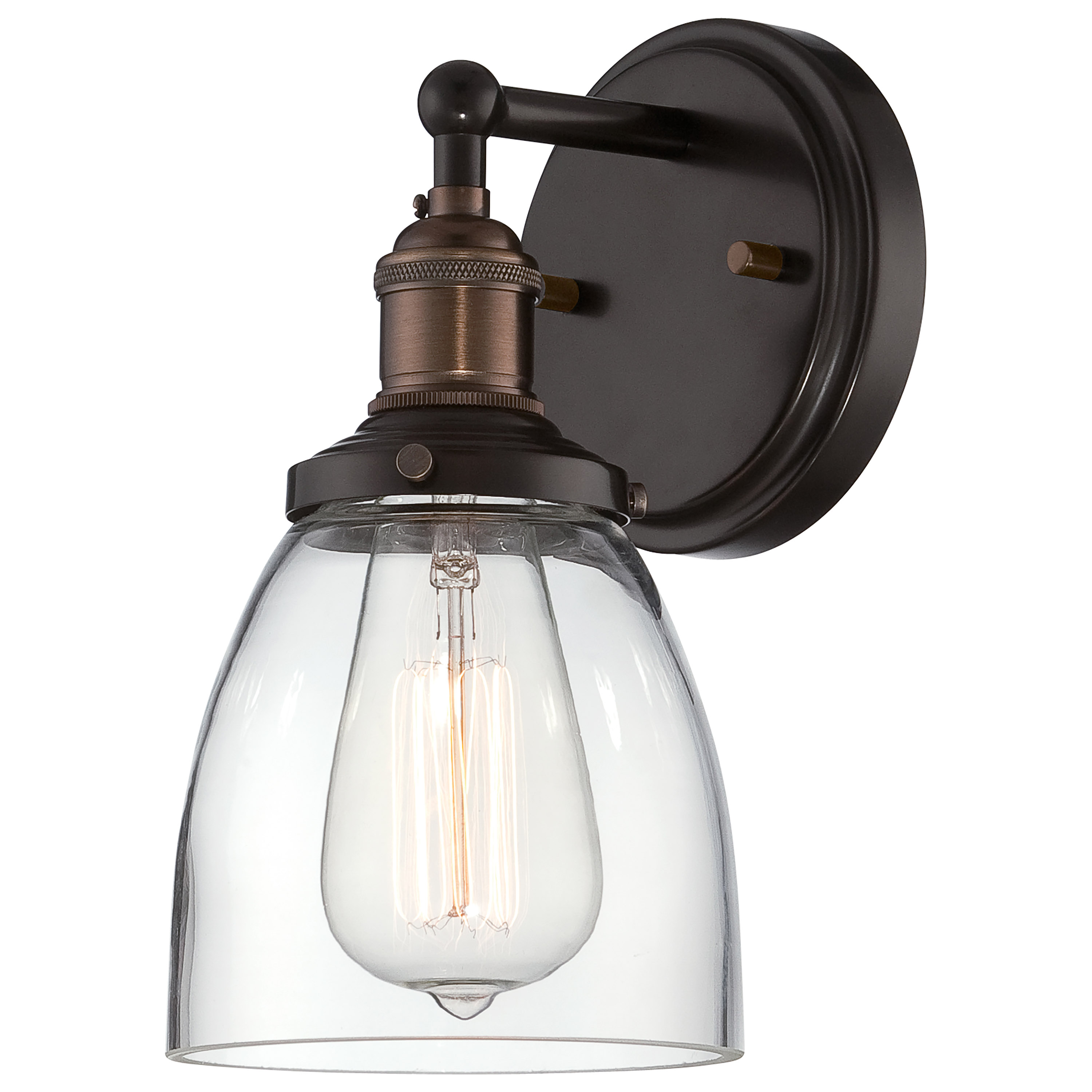 1 LT VINTAGE WALL SCONCE - 60-5514