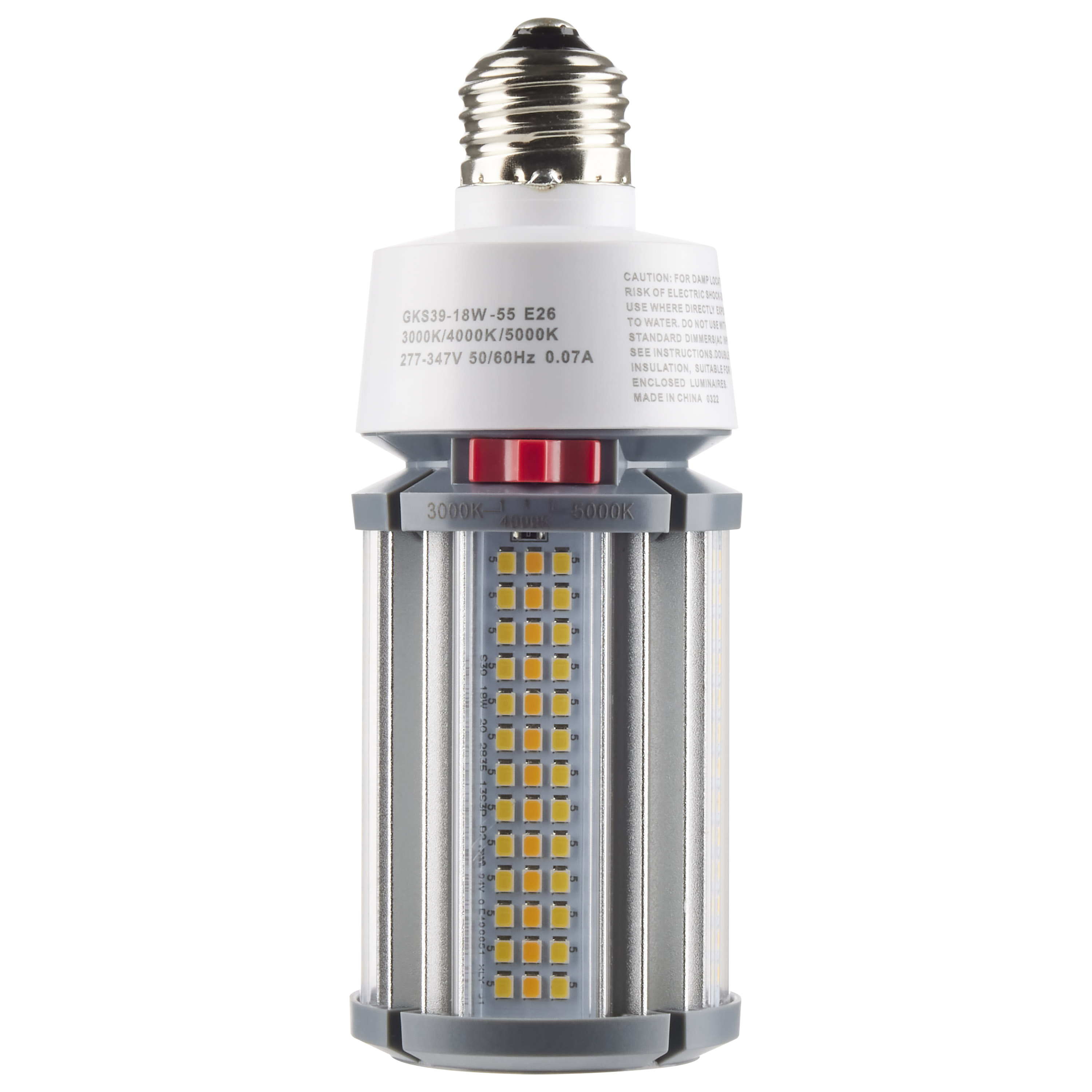 18W/LED/CCT/277-347V/E26 - S23160