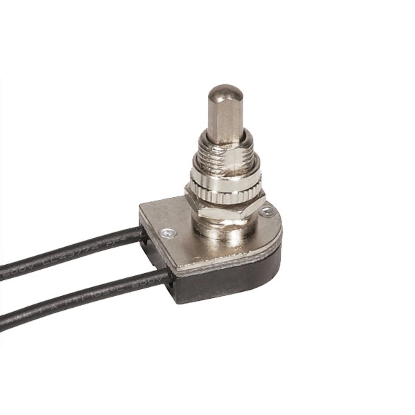 NKL FIN PUSH SWITCH 5/8" SHANK - 80-1127
