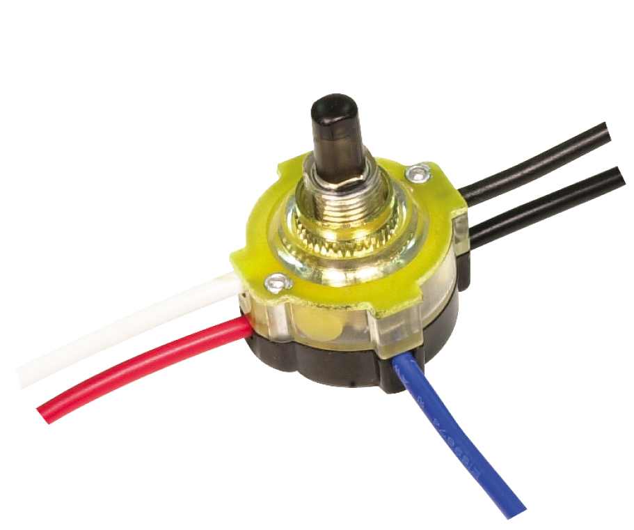 BR FIN 3 WAY PUSH SW LIGHTED - 80-1357