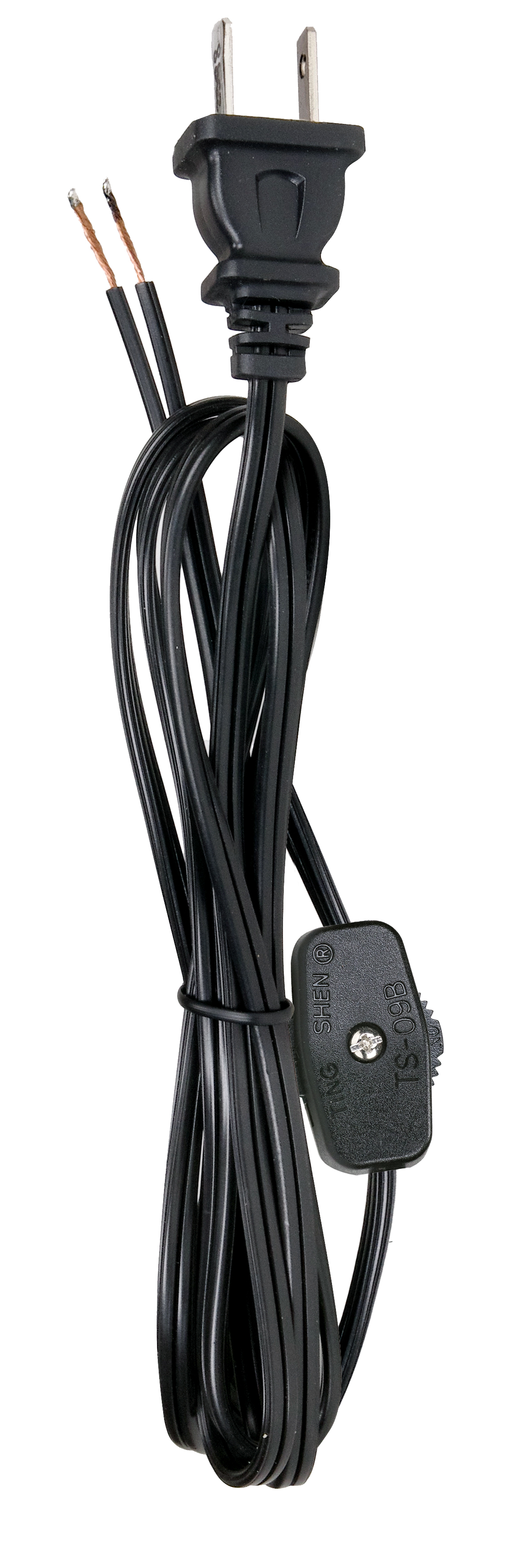 6 FT #18/2 SPT-1 BLACK 105 DEG - 80-2397