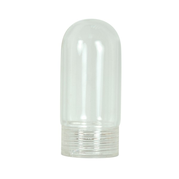 G9 TUBLAR CLEAR GLASS W/ THRDS - 80-1591