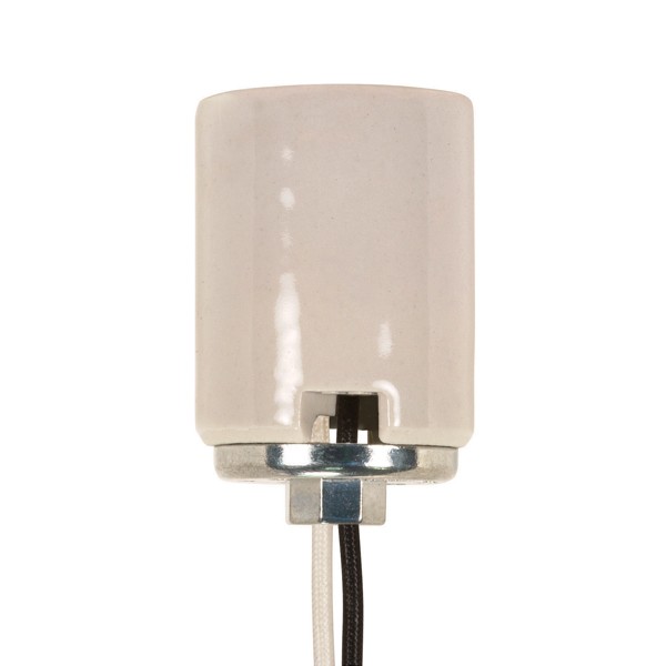 GLZ MOGUL SKT 4KV W/ 1/4 CAP - 80-1613