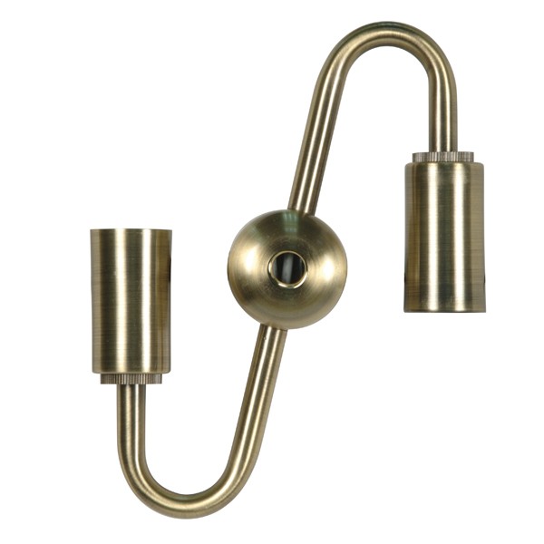 A.B.CANDELABRA S-CLUSTER STEEL - 80-1709