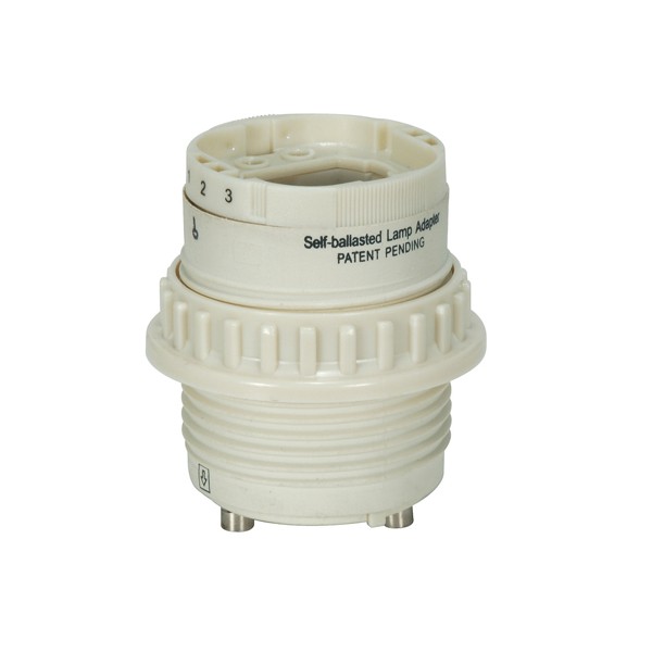 GU24 13W 4-PIN THRD W/RG ELECT - 80-1855