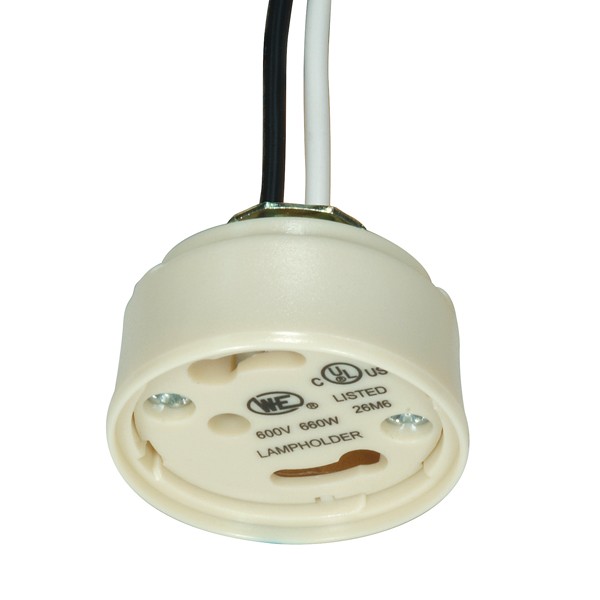 GU24 CAP W/HICKEY W/ 24" LEADS - 80-1858