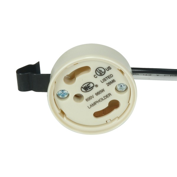 GU24 CAP W/ SNAP W/ 24" LEADS - 80-1860