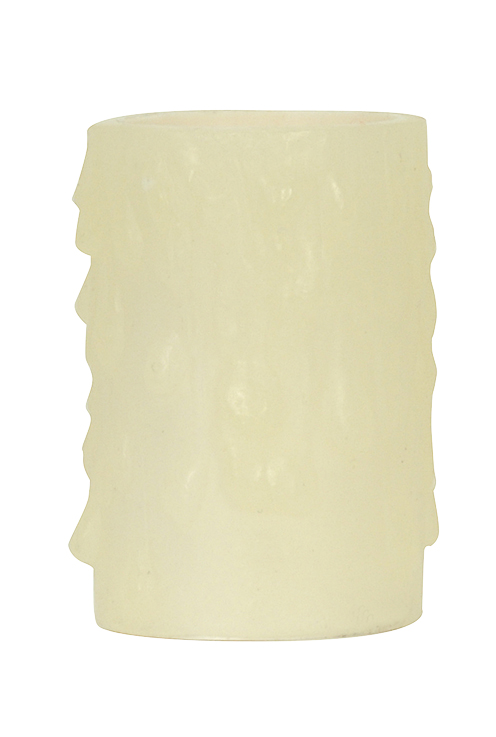 1 5/8" IVORY BEES WAX CANDLE - 80-1971