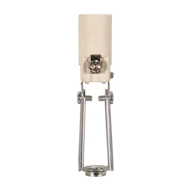 4 3/4-6" PORC. CANDELABRA SKT - 80-2003