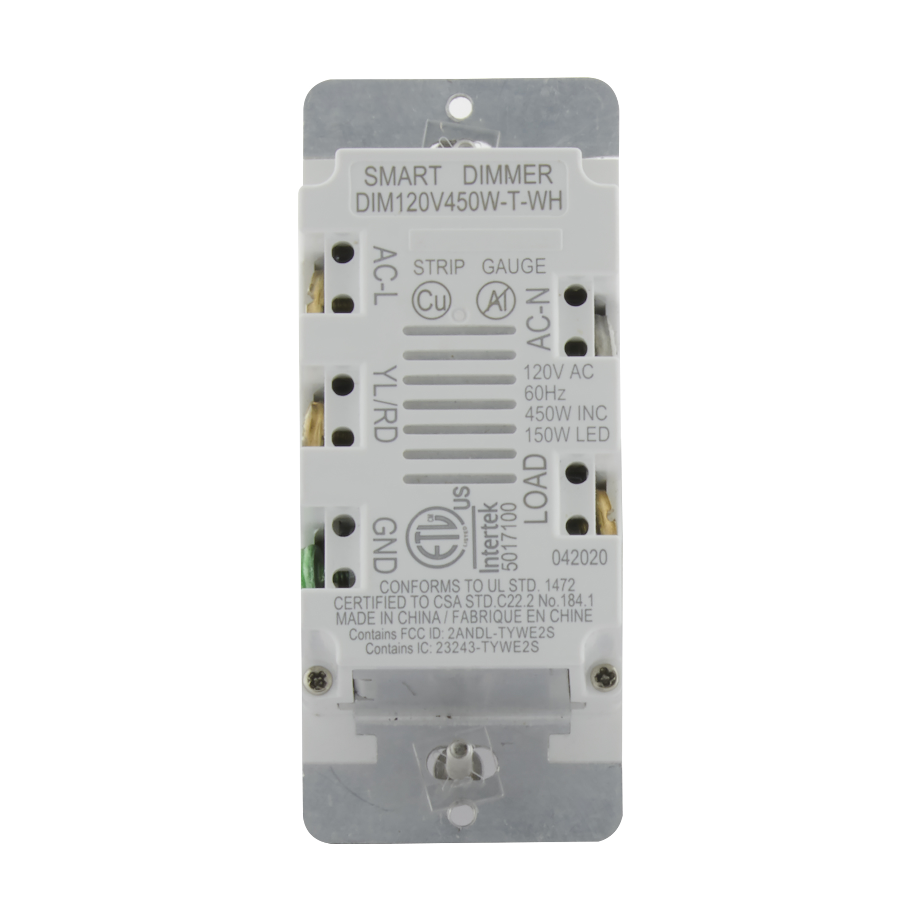 SF/DIM/WALL/WHITE - S11268