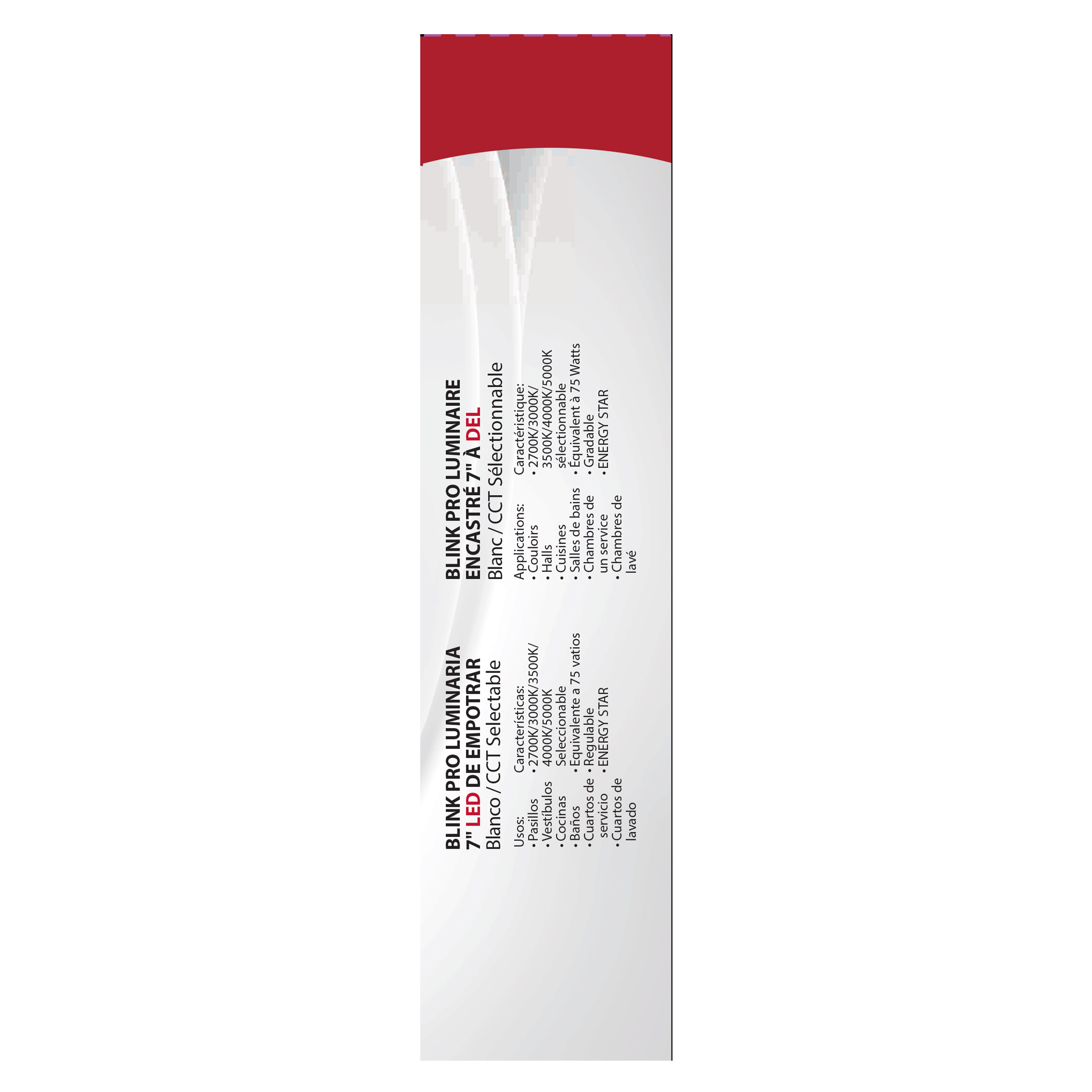 BLINK 11W LED 7" RND WHITE - 62-1710