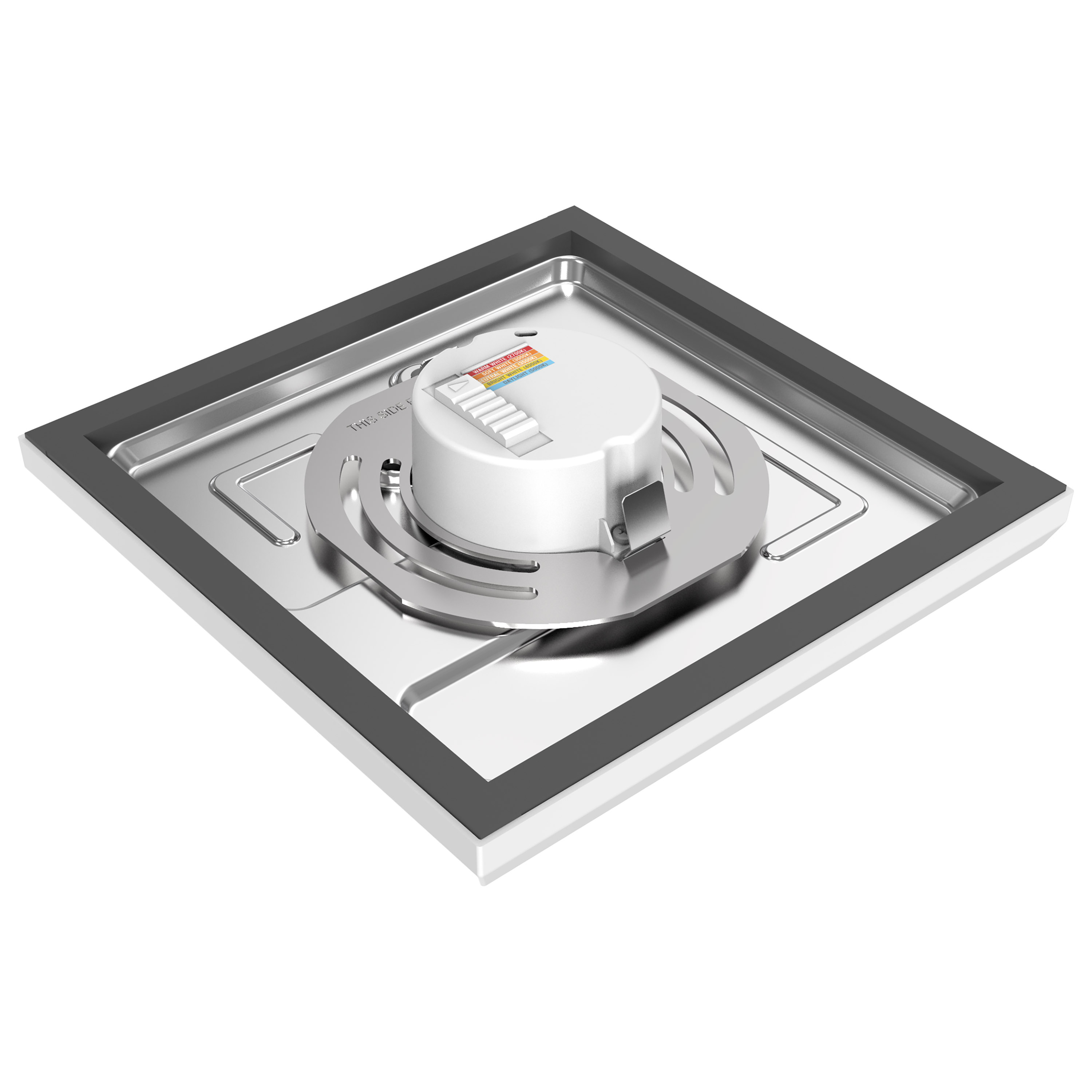 BLINK 11W LED 7" SQ WHITE - 62-1714