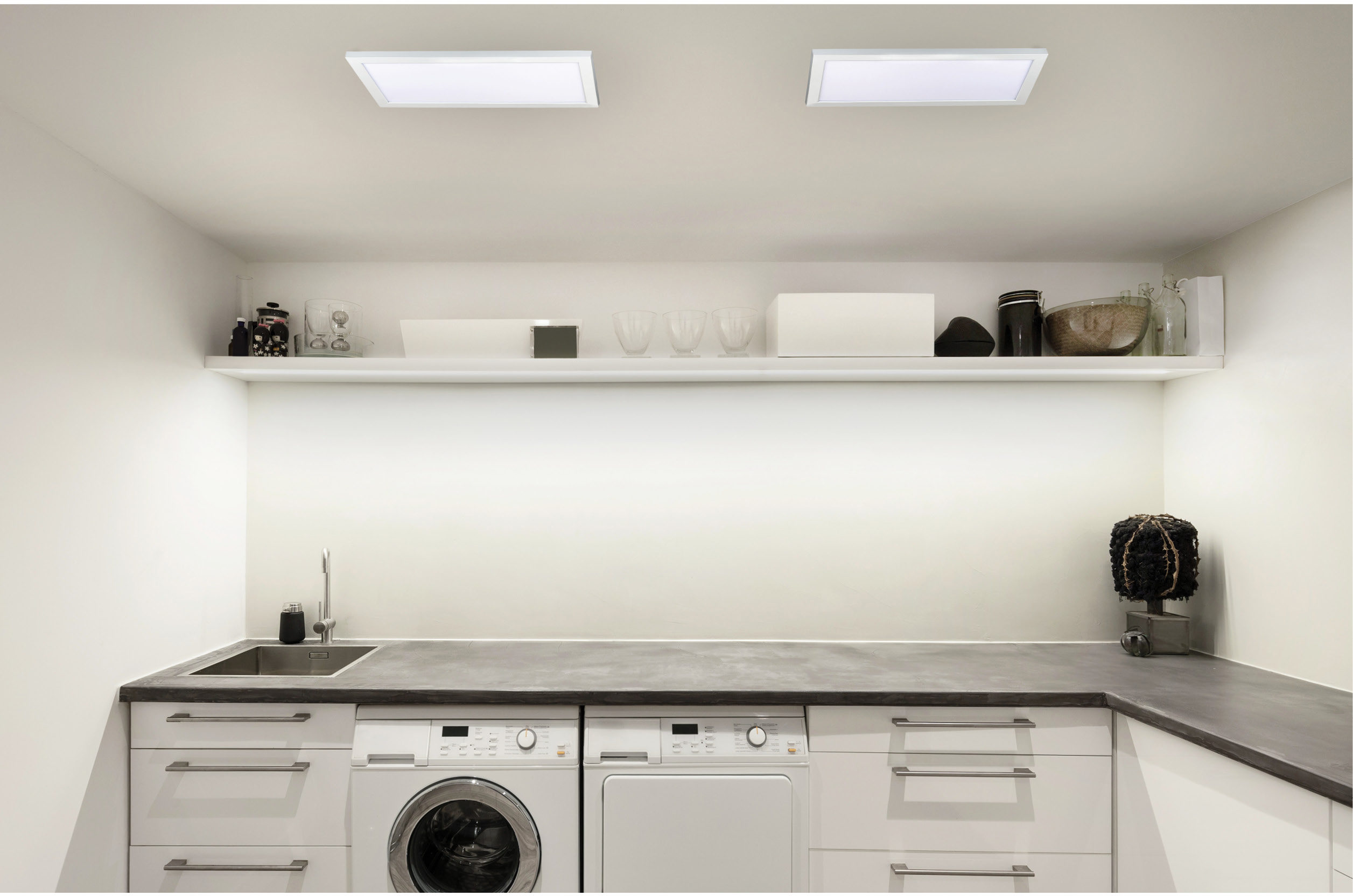 45W/LED/2X2/FLUSH/5K/WH - 62-1153