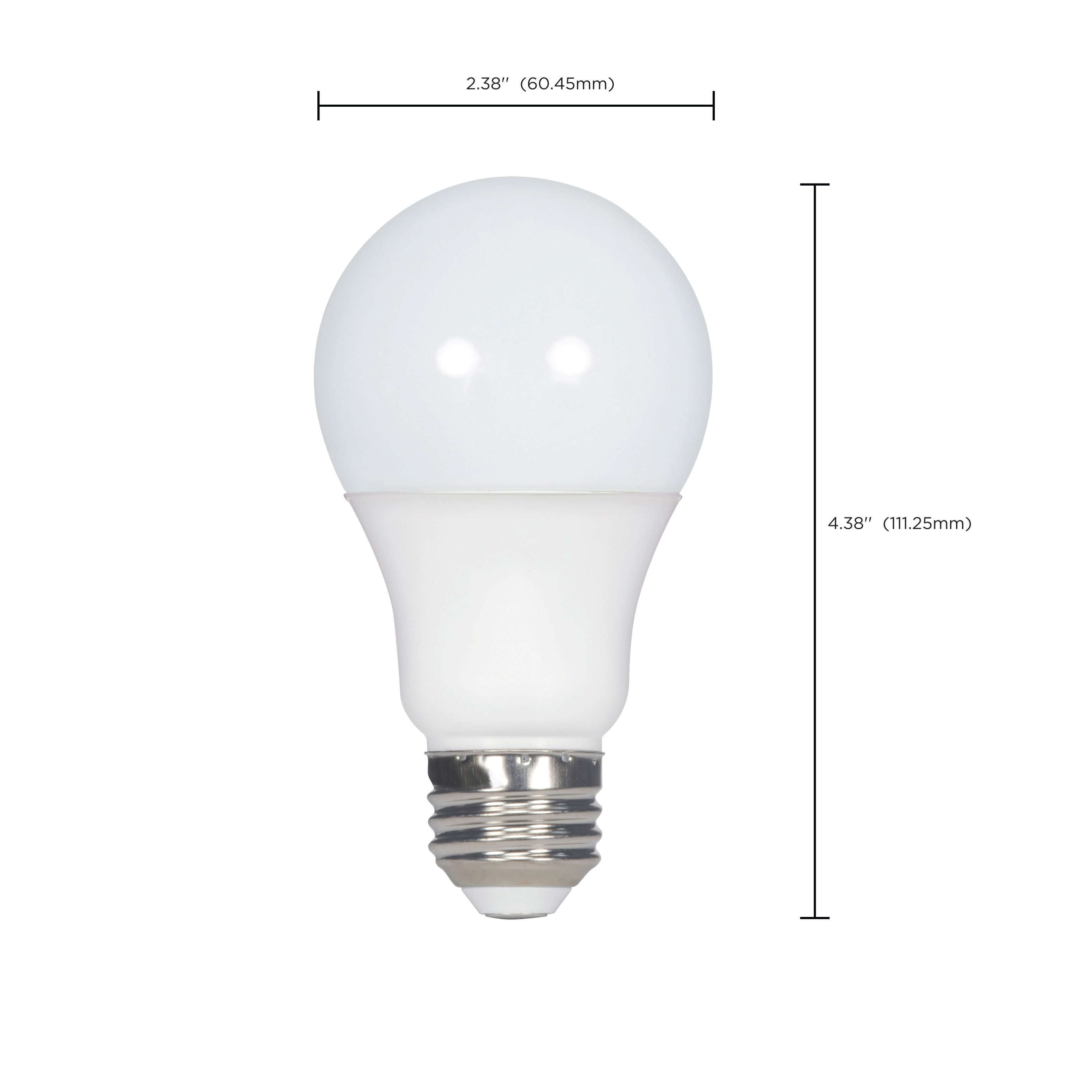 12.5A19/LED/40K/ND/120V/4PK - S8489