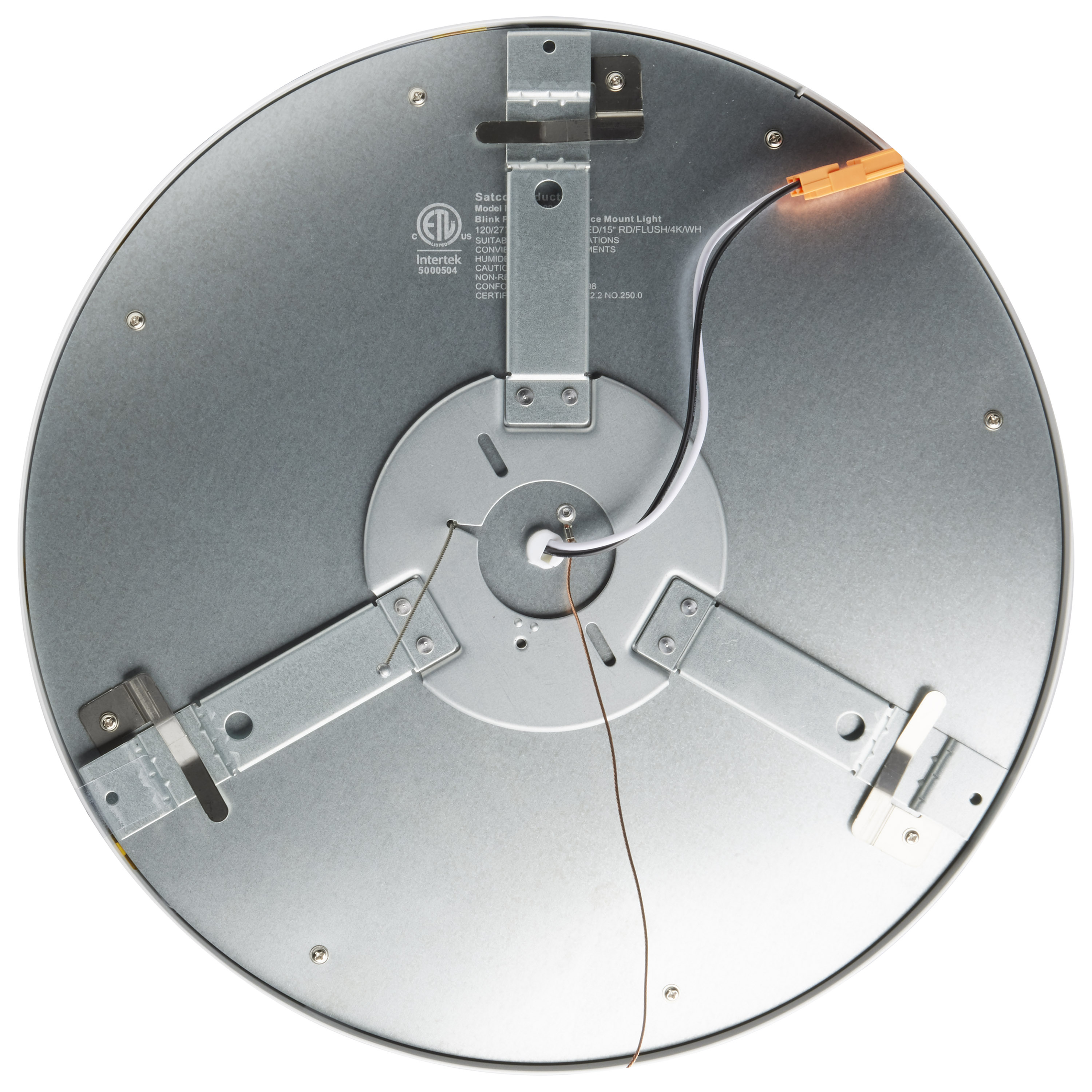 26W/LED/15" RND/FLUSH/4K/WH - 62-1291