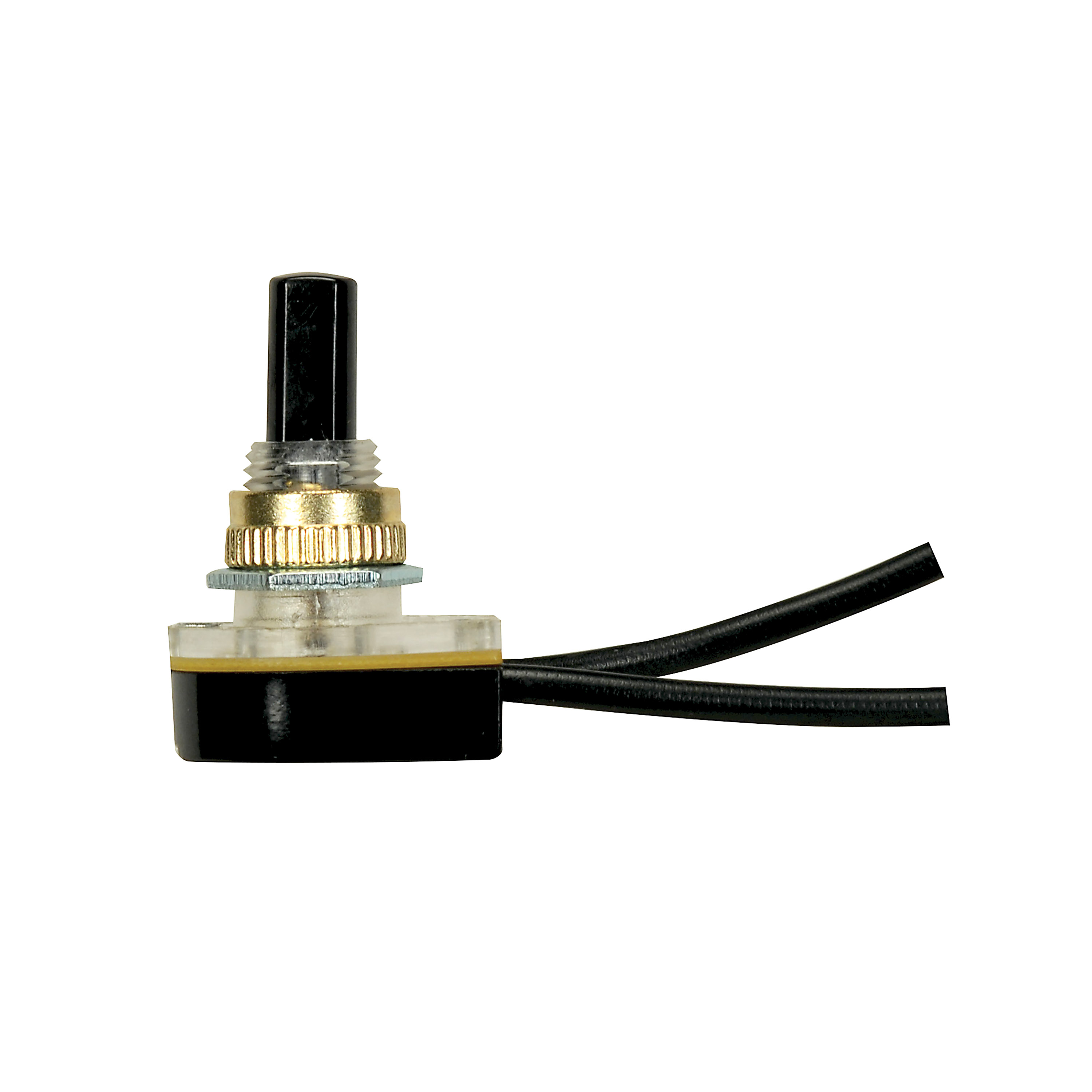 ON-OFF PHENOLIC PUSH SW BR NUT - 80-2468