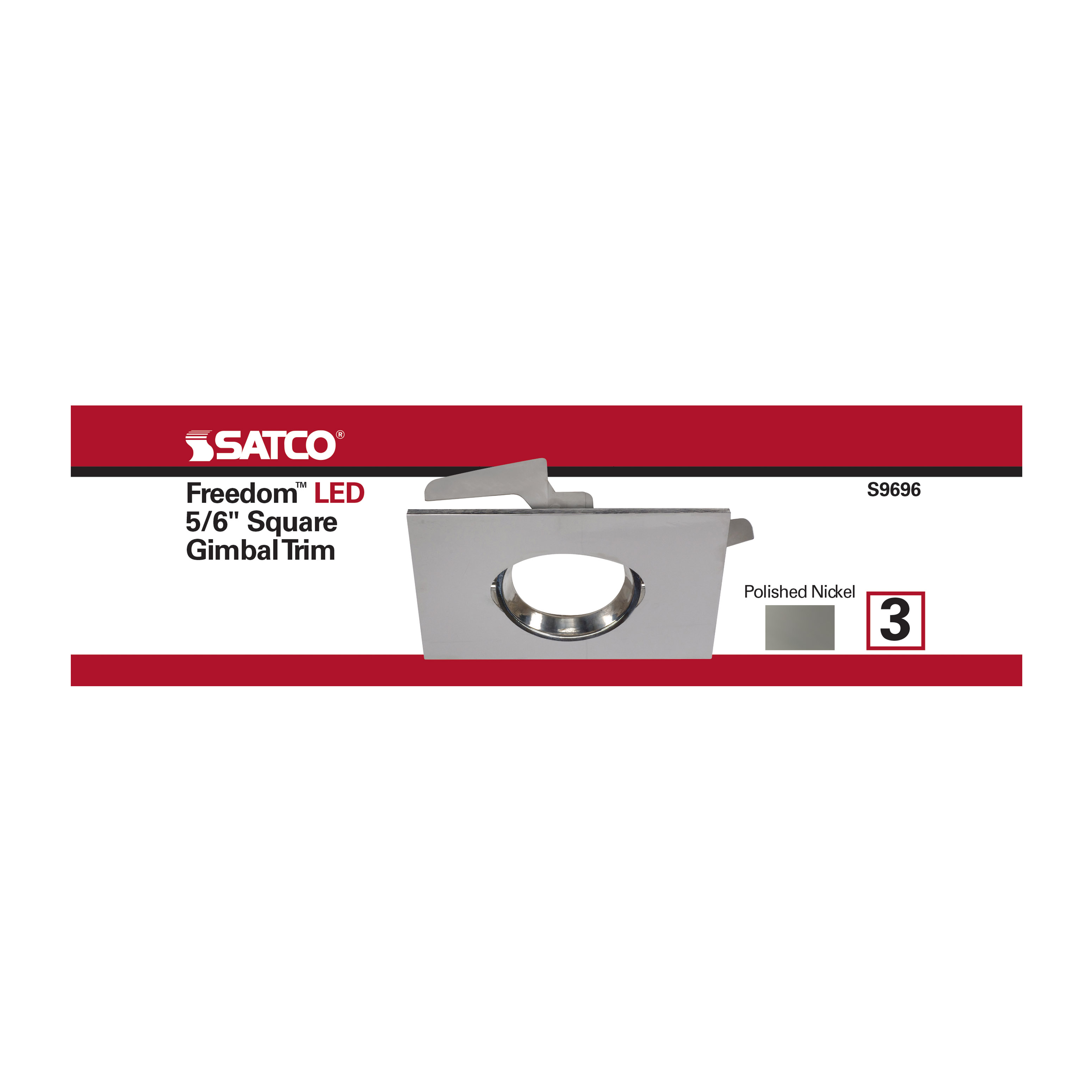 FREEDOM/5-6/SQ/GIMBAL TRIM/PN - S9696